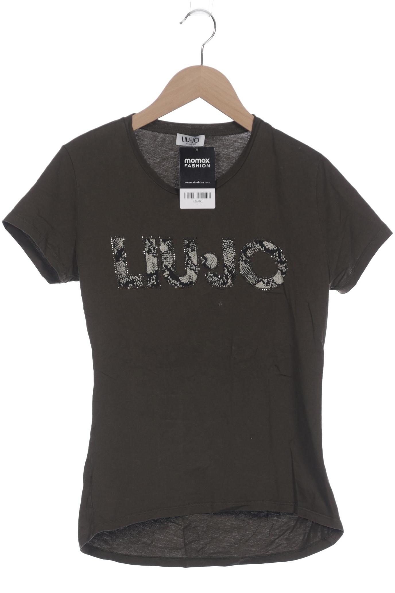 

LIU JO Damen T-Shirt, grün, Gr. 34
