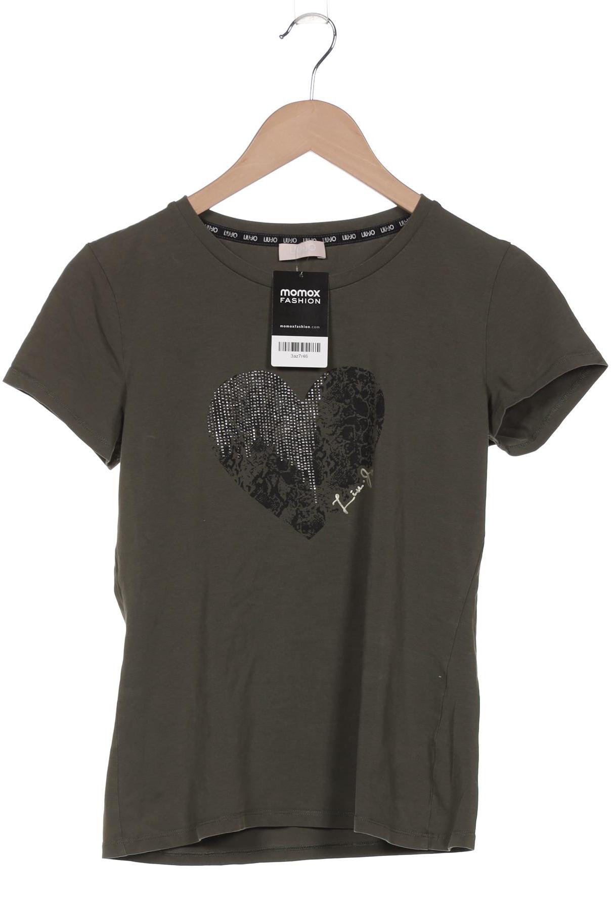 

LIU JO Damen T-Shirt, grün, Gr. 38