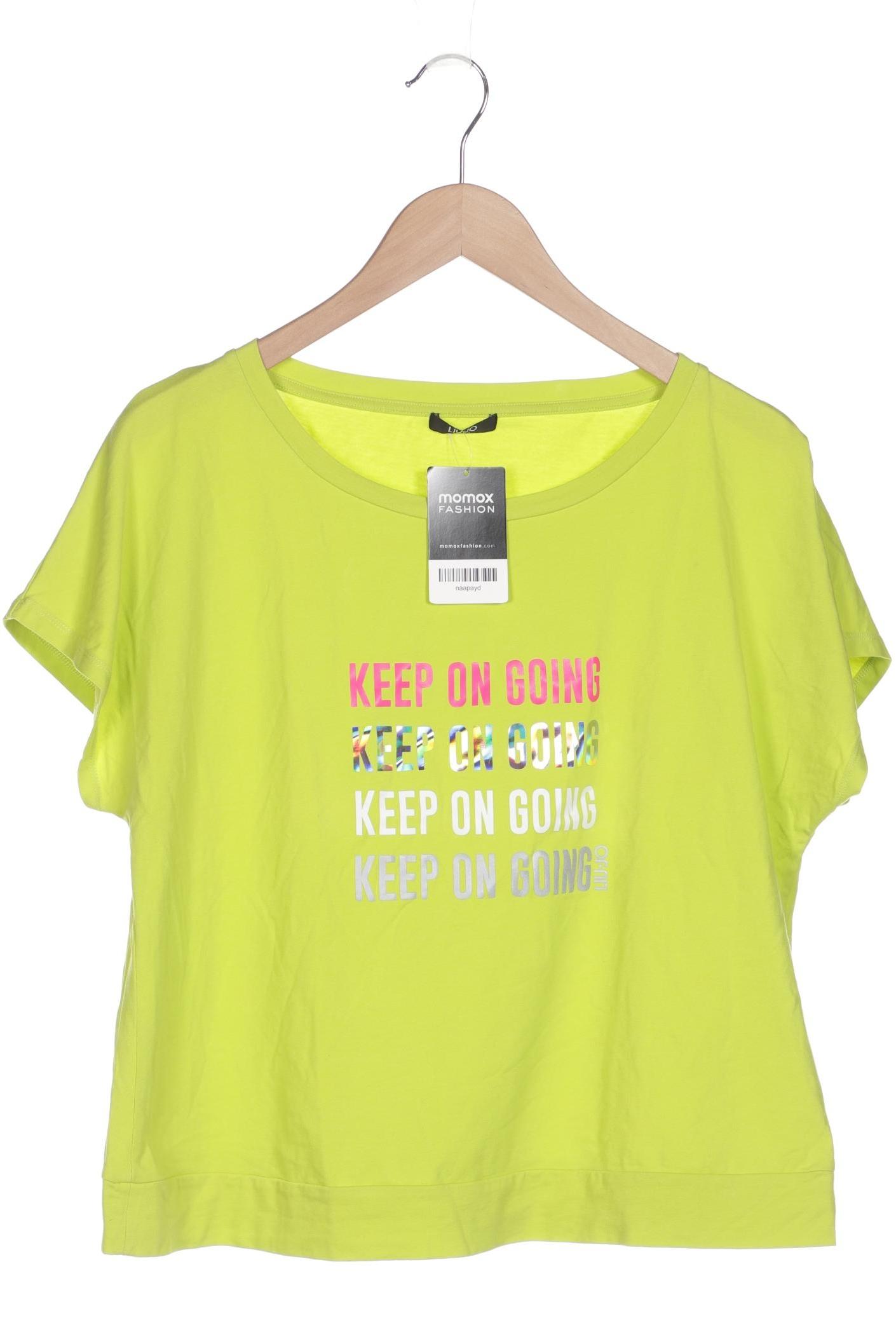 

LIU JO Damen T-Shirt, hellgrün, Gr. 44