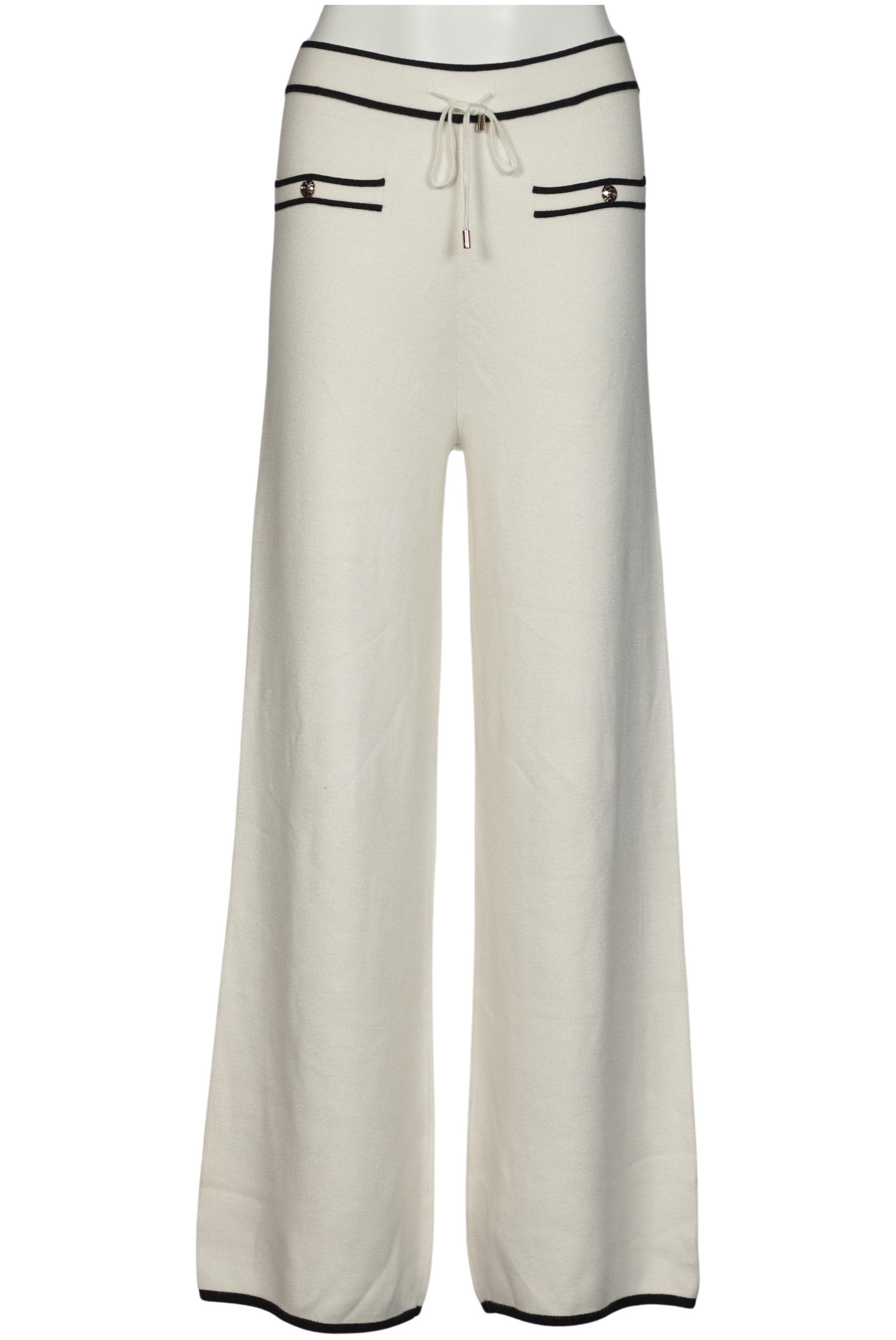 

LIU JO Damen Stoffhose, cremeweiß, Gr. 0