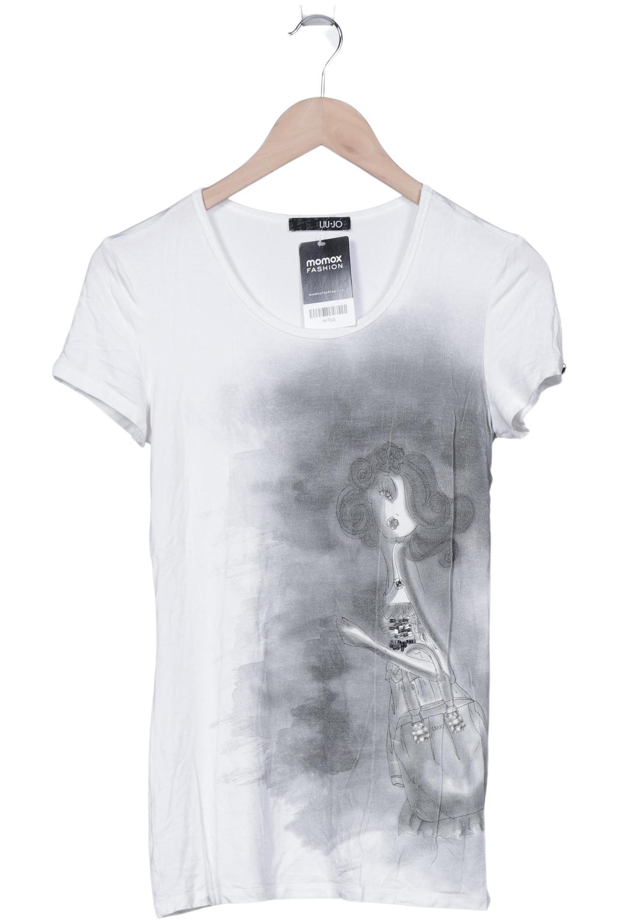 

LIU JO Damen T-Shirt, weiß, Gr. 40