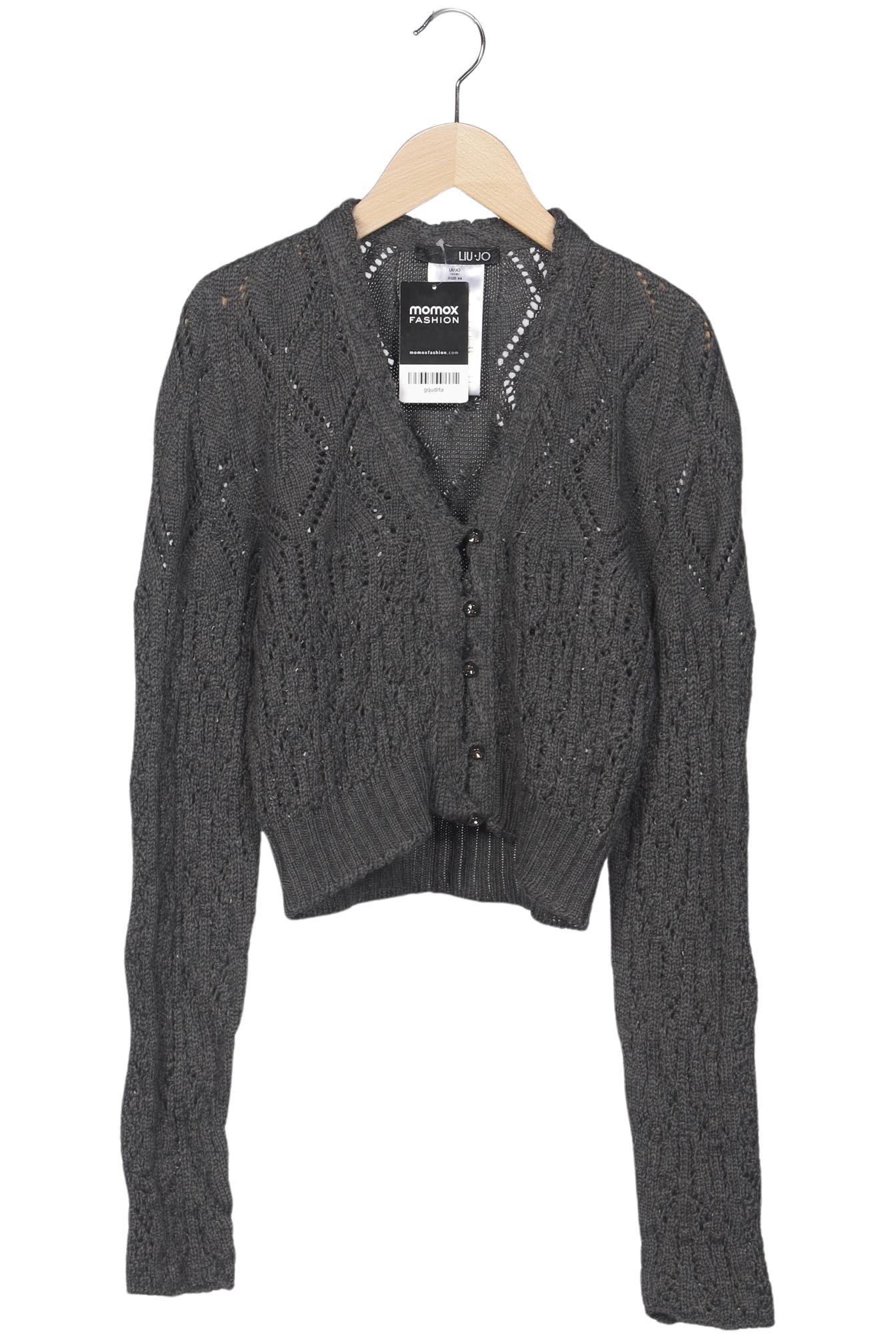 

LIU JO Damen Strickjacke, grau, Gr. 44