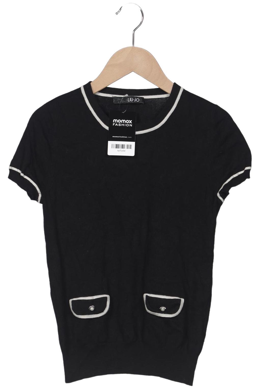 

LIU JO Damen T-Shirt, schwarz, Gr. 40