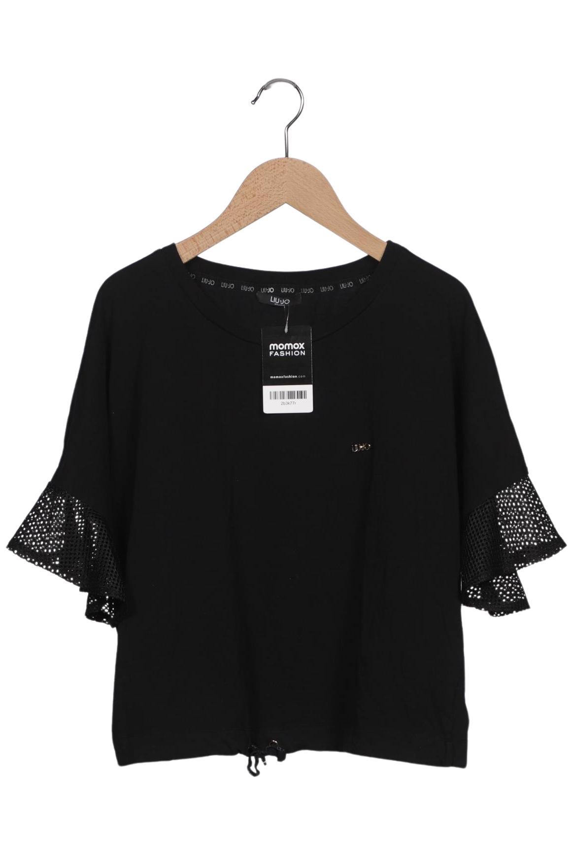 

LIU JO Damen T-Shirt, schwarz, Gr. 42