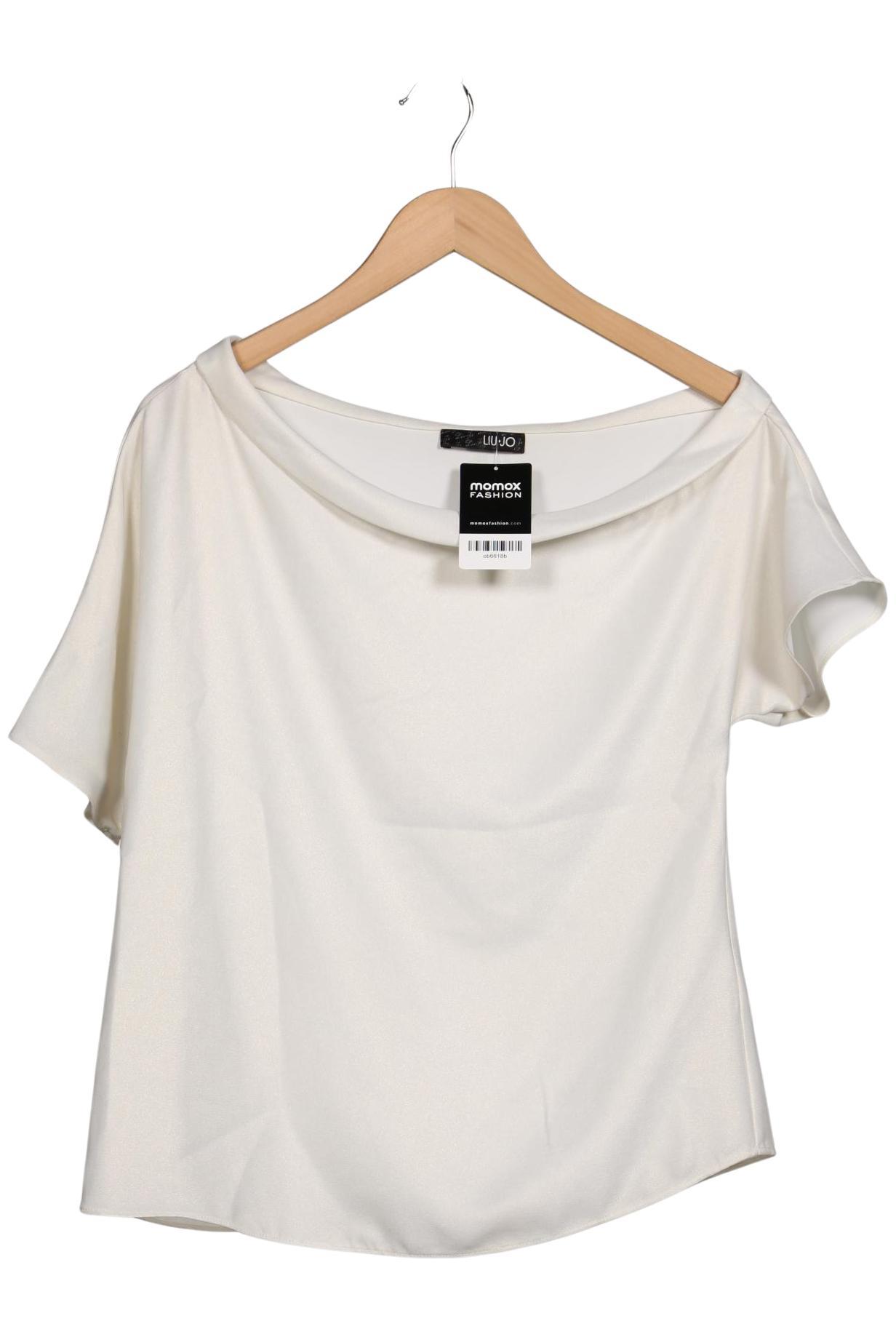 

LIU JO Damen T-Shirt, cremeweiß, Gr. 42