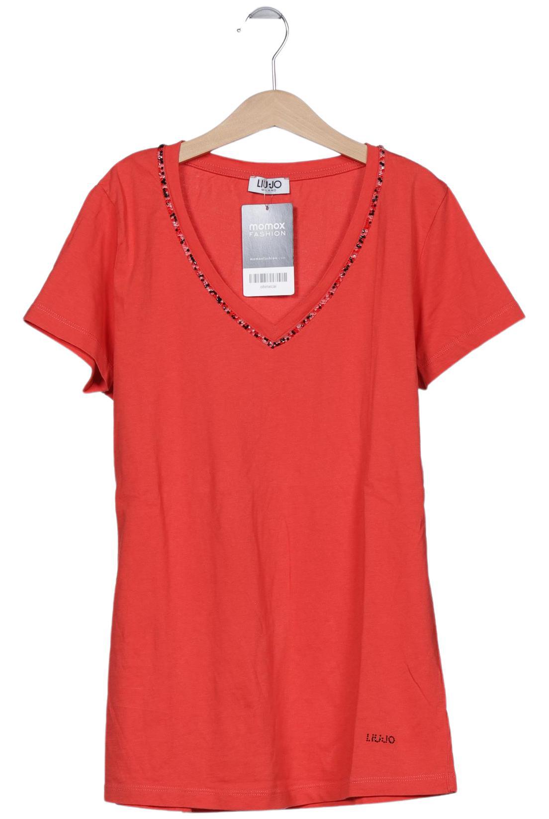 

LIU JO Damen T-Shirt, rot, Gr. 36