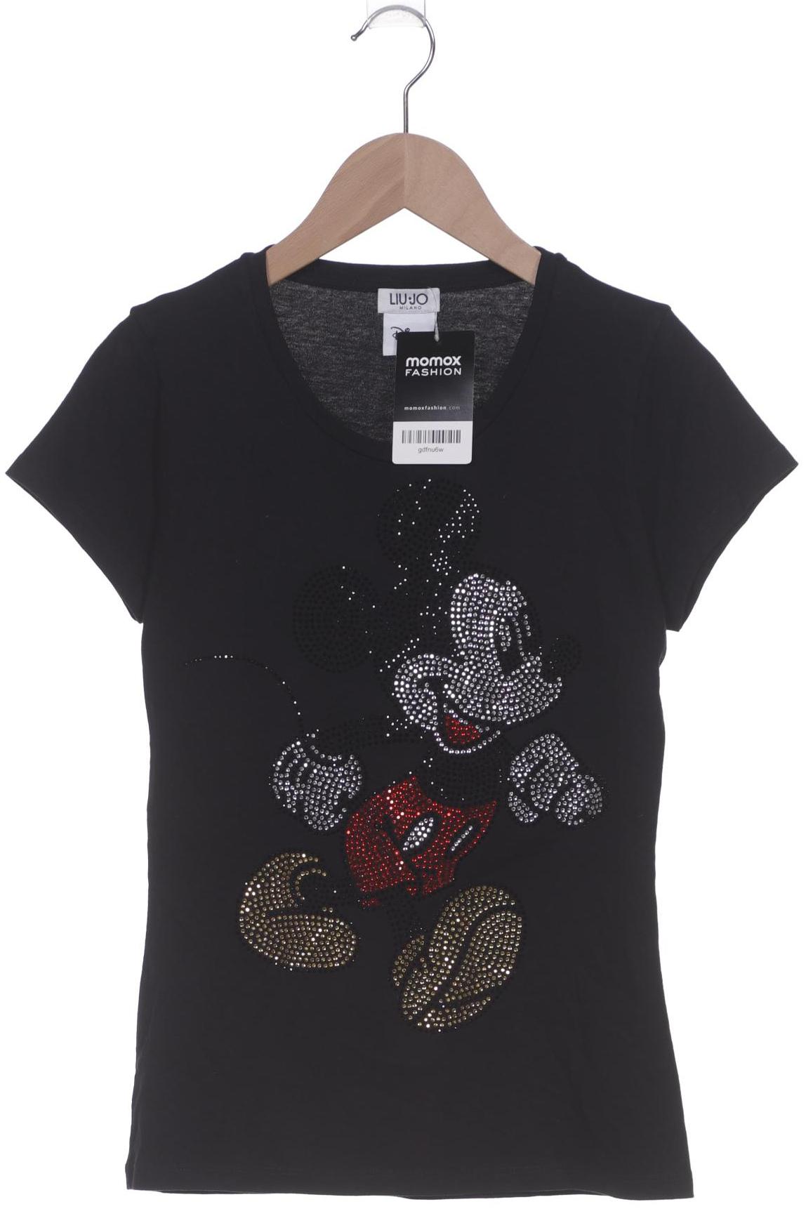 

LIU JO Damen T-Shirt, schwarz, Gr. 34