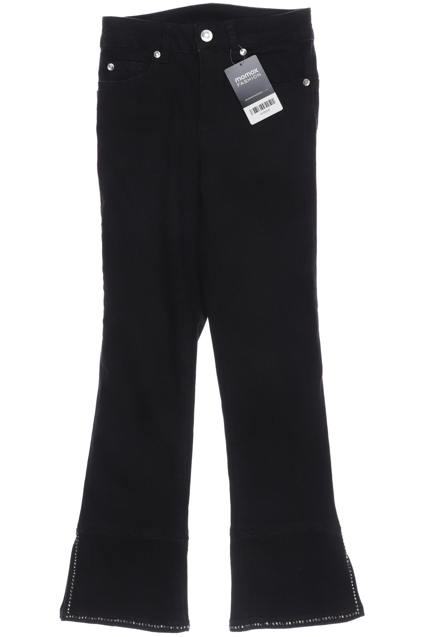 

LIU JO Damen Jeans, schwarz, Gr. 23