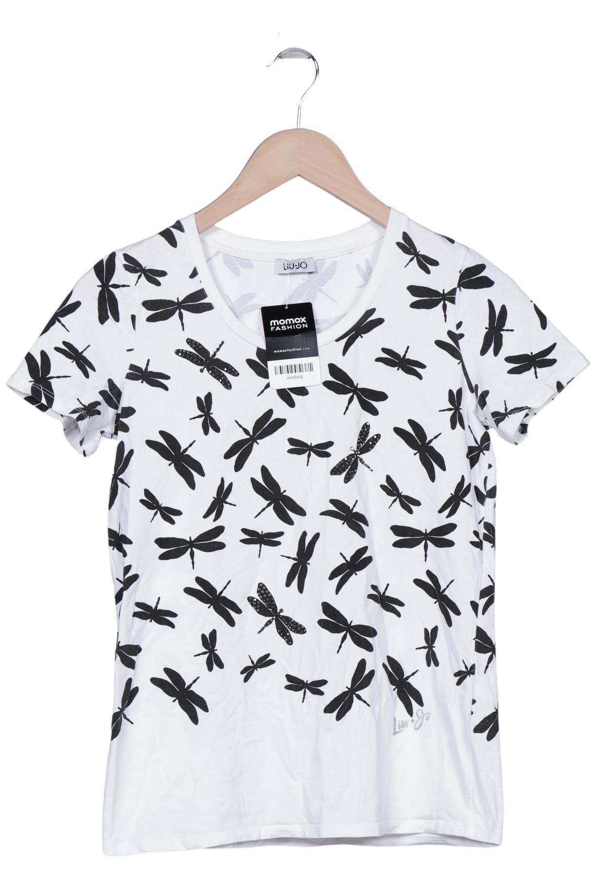 

LIU JO Damen T-Shirt, weiß, Gr. 34