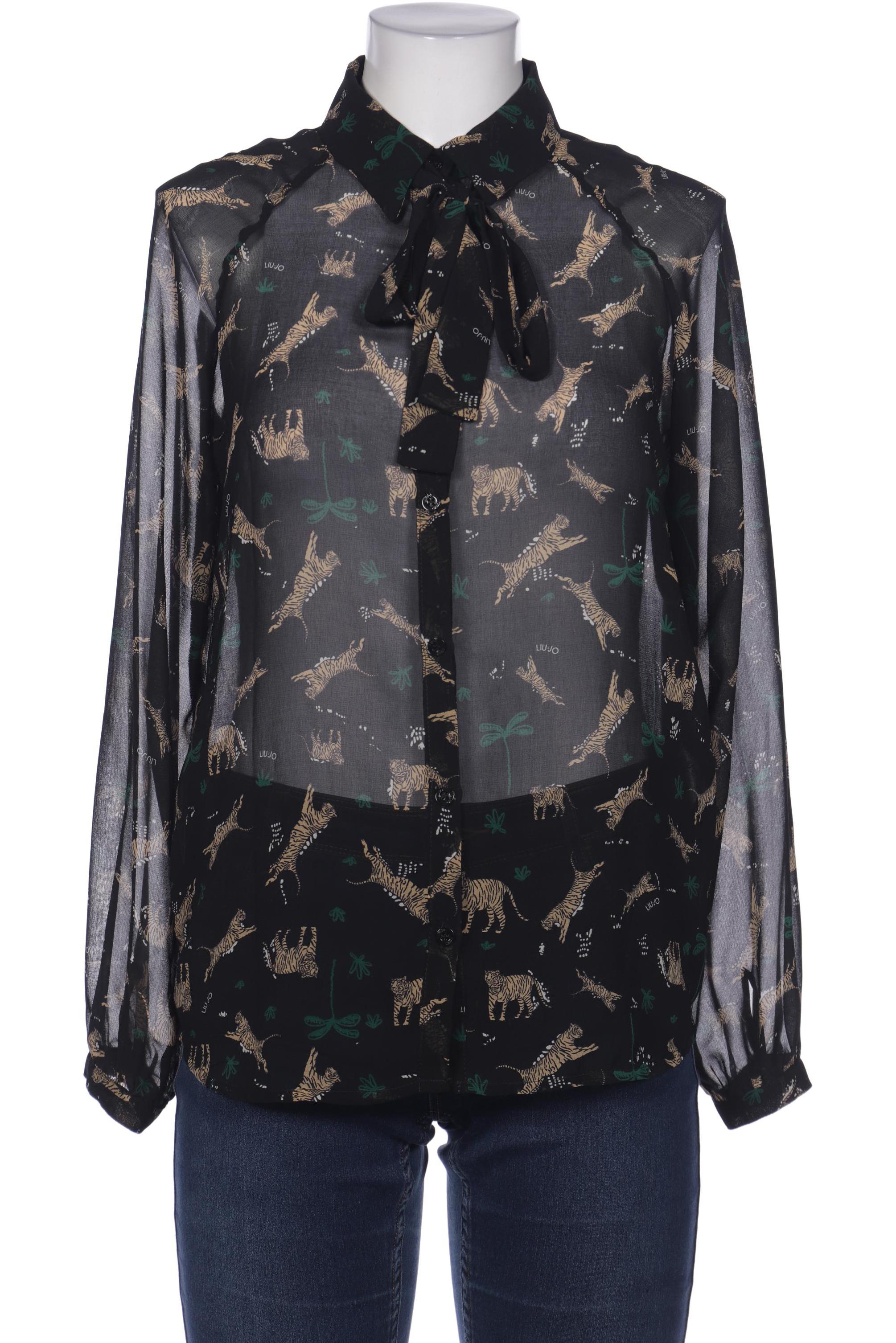 

LIU JO Damen Bluse, schwarz, Gr. 42