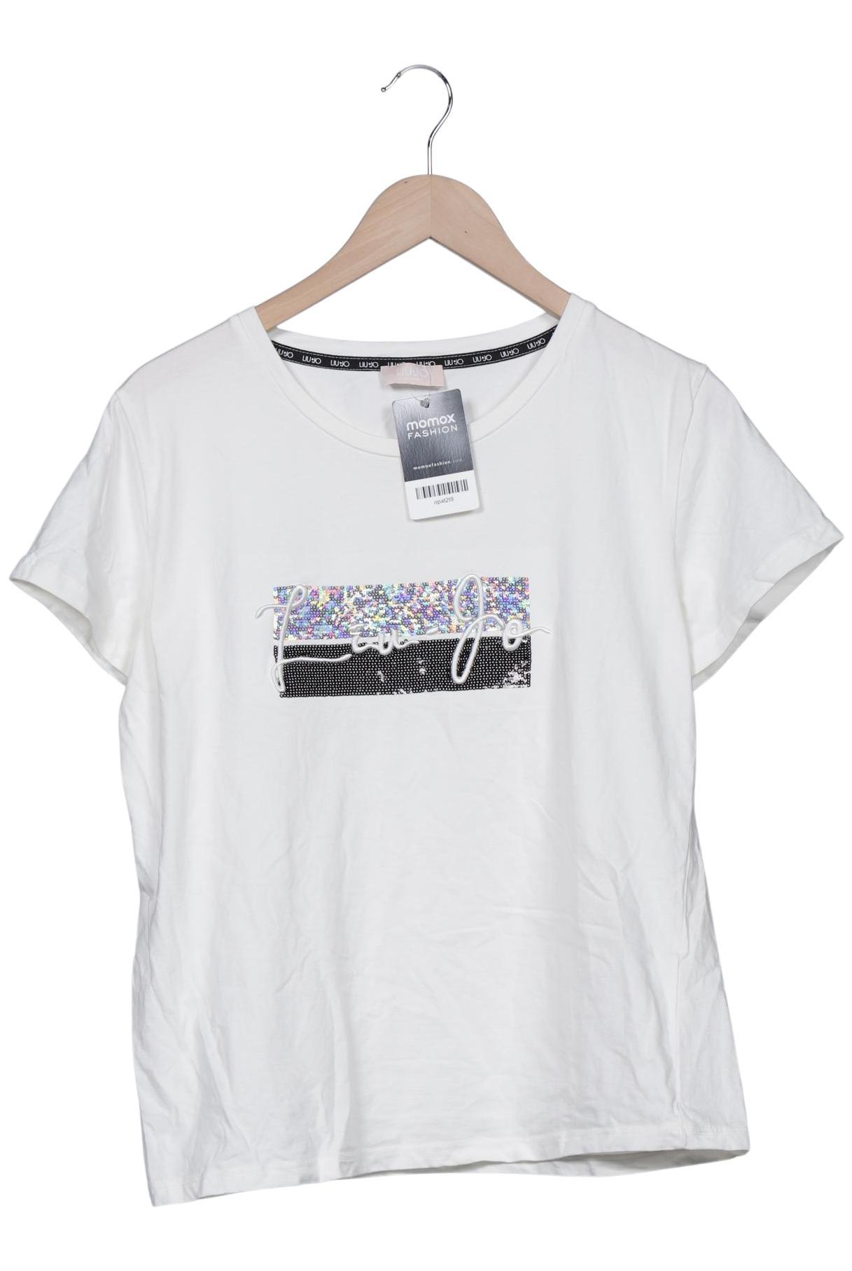 

LIU JO Damen T-Shirt, weiß, Gr. 42