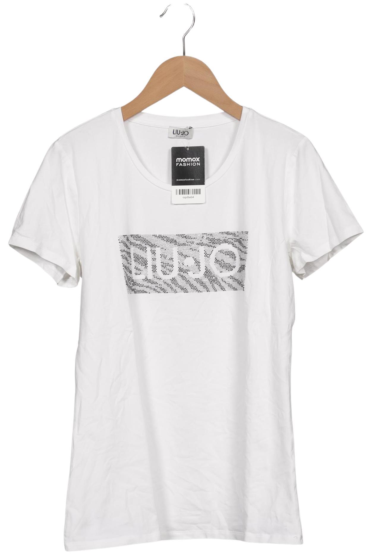 

LIU JO Damen T-Shirt, weiß, Gr. 38