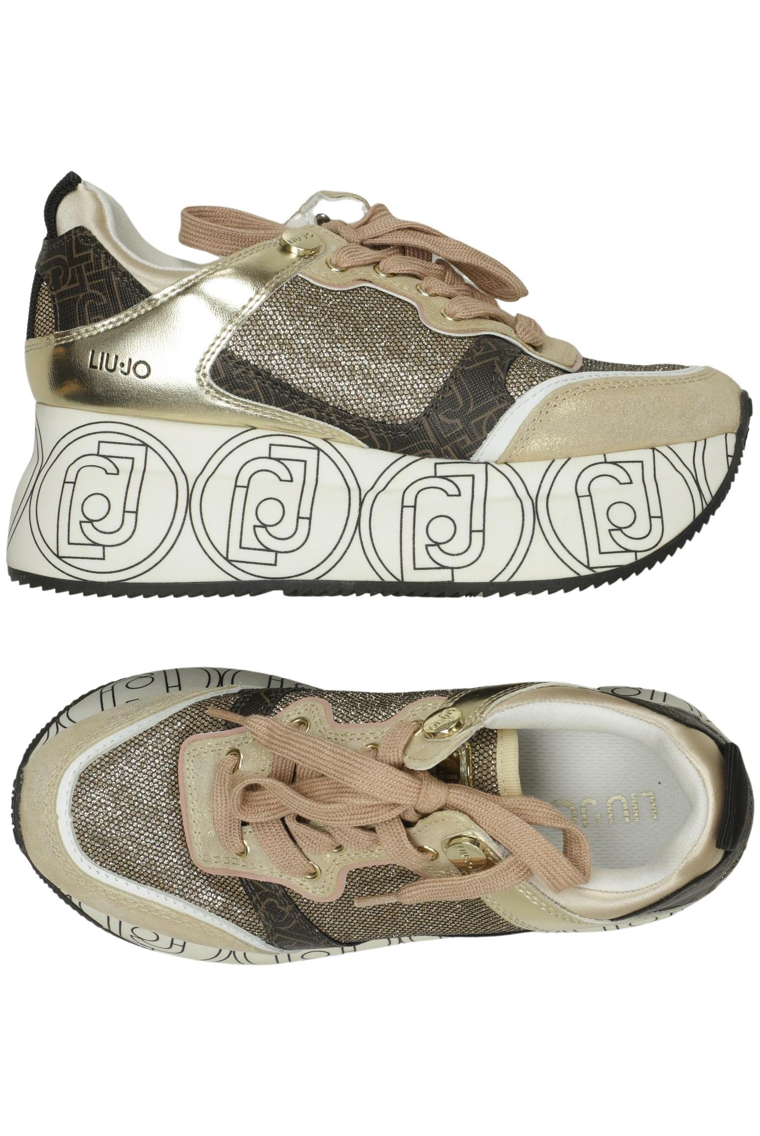 

LIU JO Damen Sneakers, gold, Gr. 35