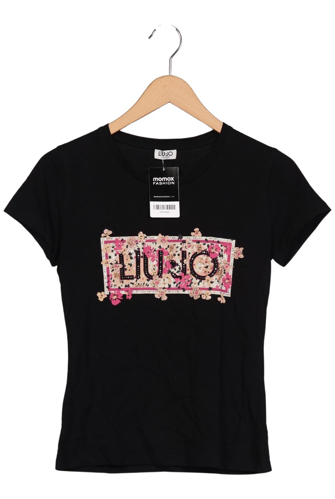 

LIU JO Damen T-Shirt, schwarz, Gr. 36