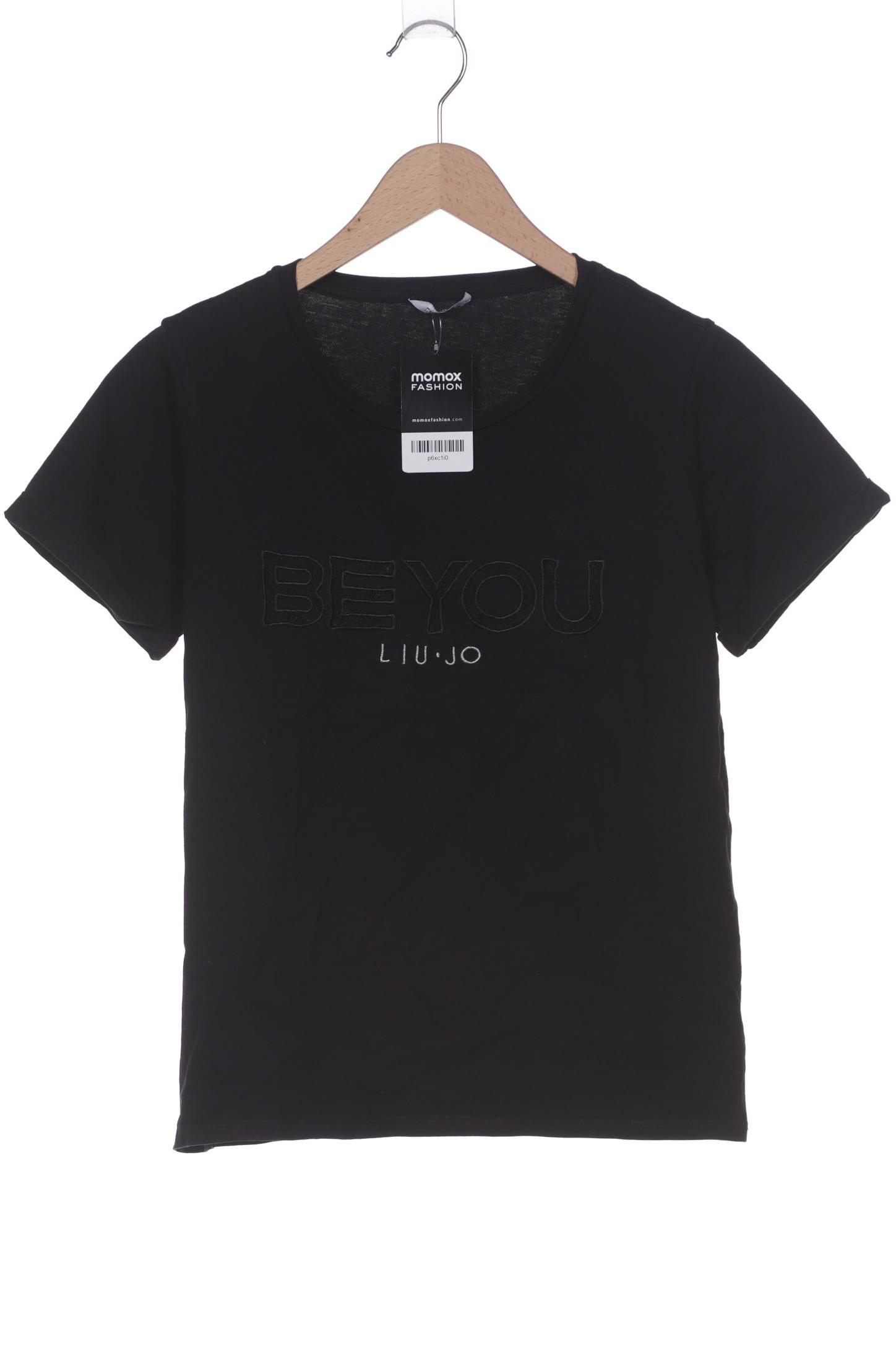 

LIU JO Damen T-Shirt, schwarz, Gr. 38