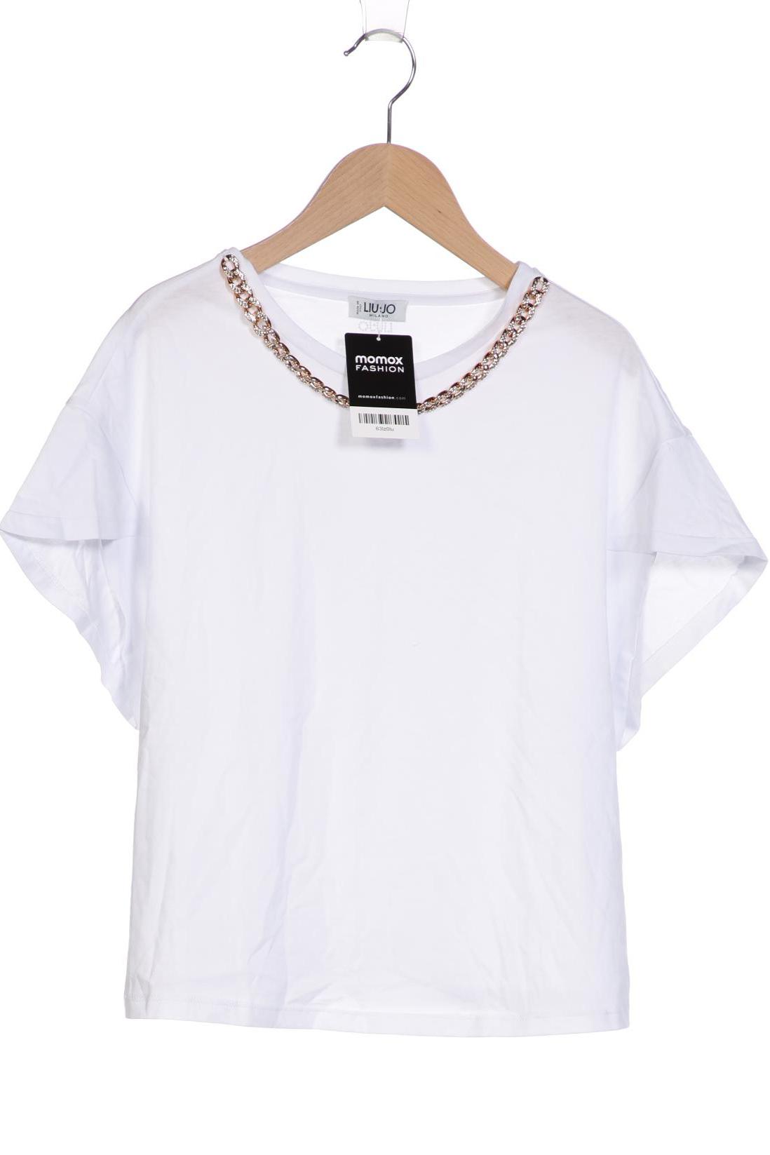 

LIU JO Damen T-Shirt, weiß, Gr. 34