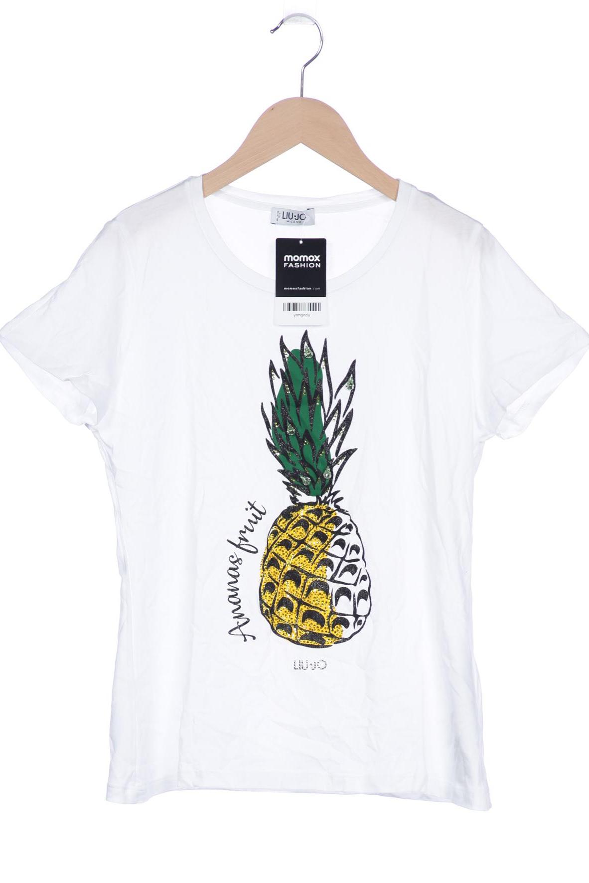 

LIU JO Damen T-Shirt, weiß, Gr. 42