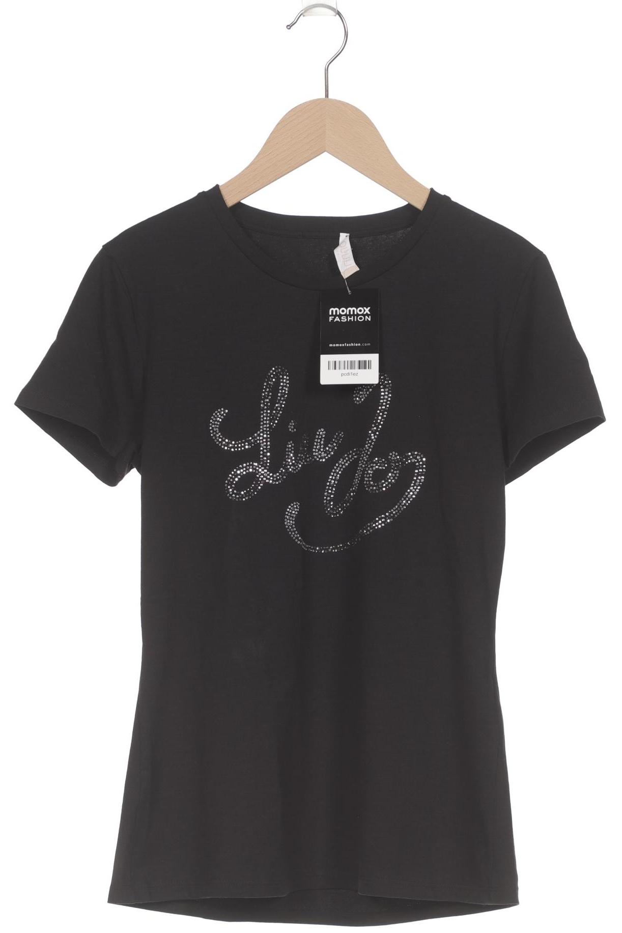 

LIU JO Damen T-Shirt, schwarz, Gr. 36