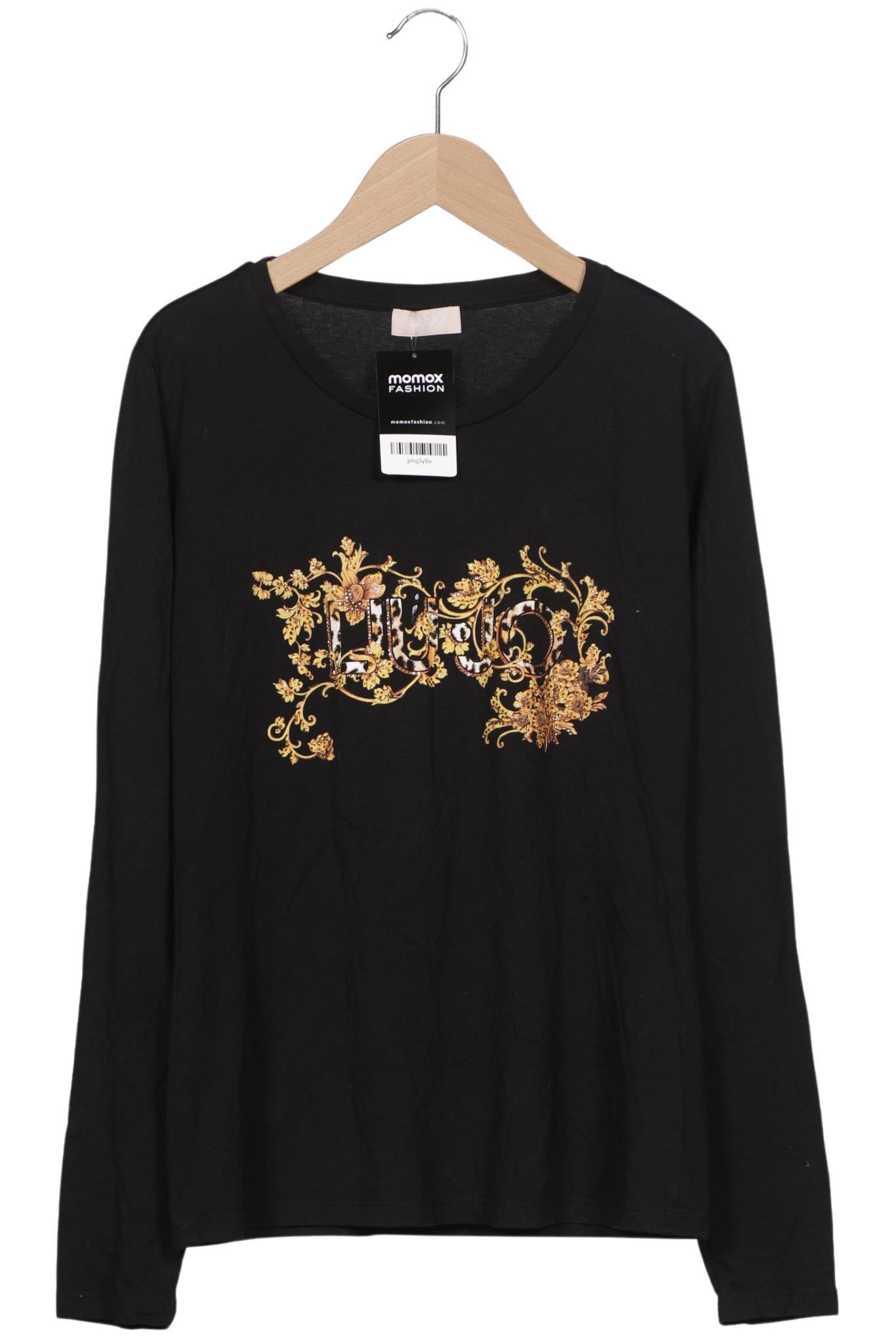 

LIU JO Damen Langarmshirt, schwarz, Gr. 38