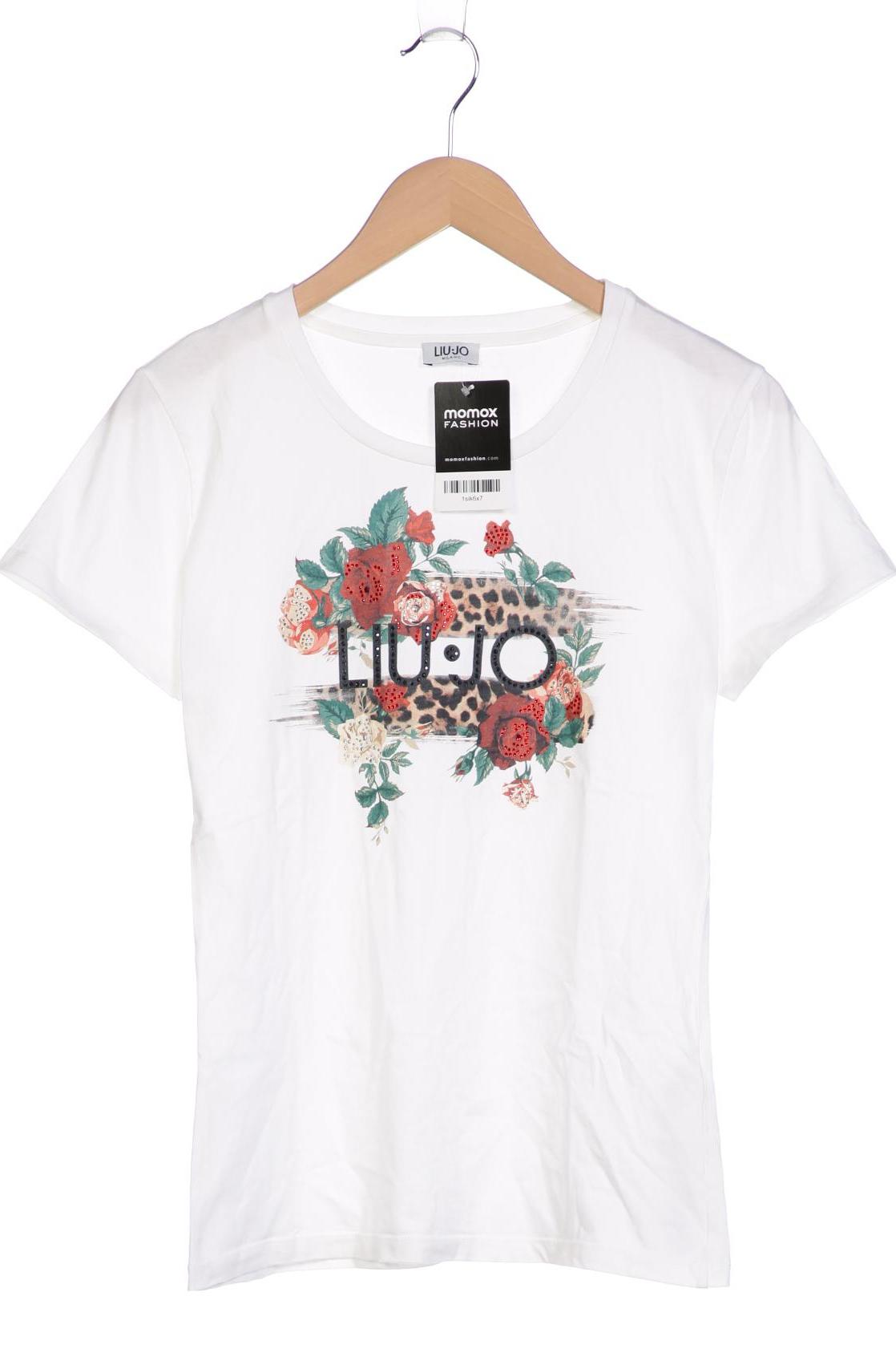 

LIU JO Damen T-Shirt, weiß, Gr. 38