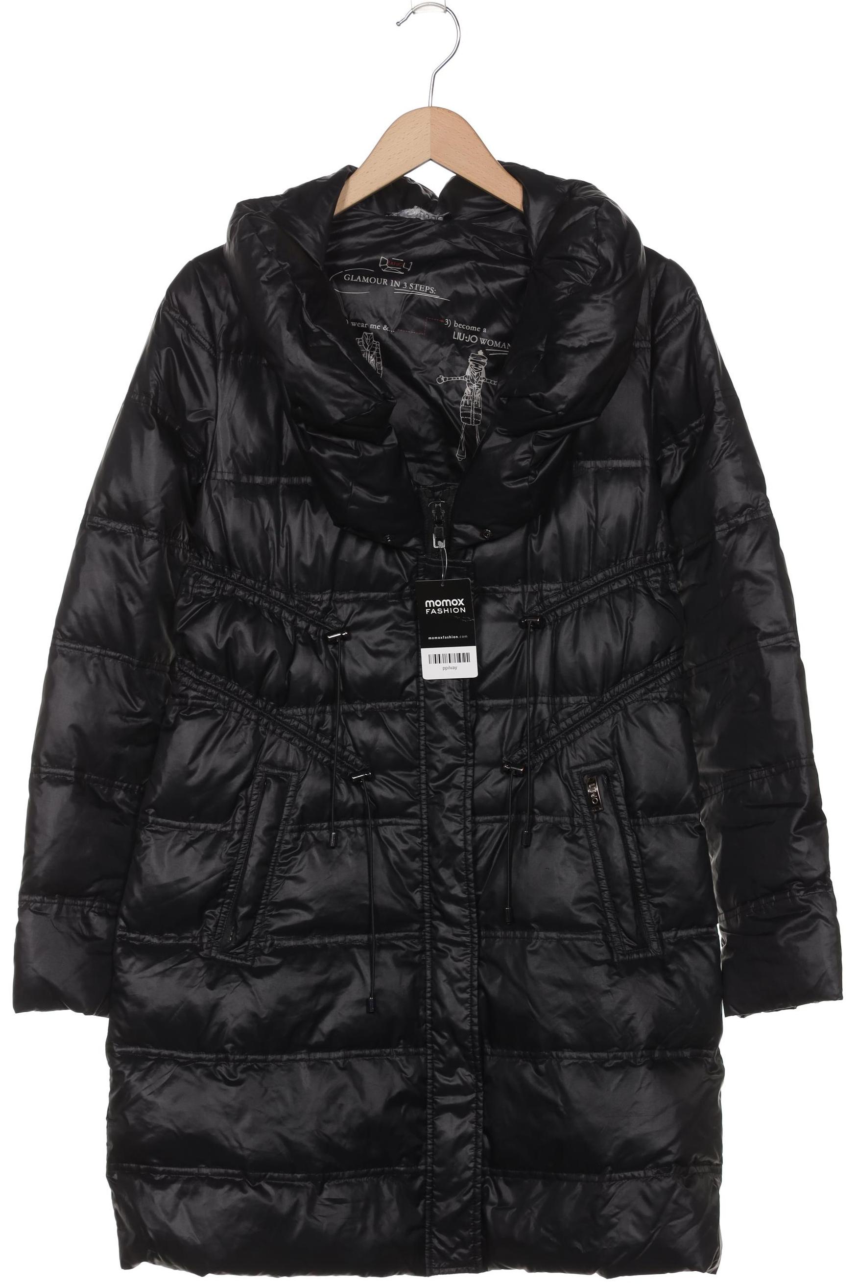 

LIU JO Damen Mantel, schwarz, Gr. 44