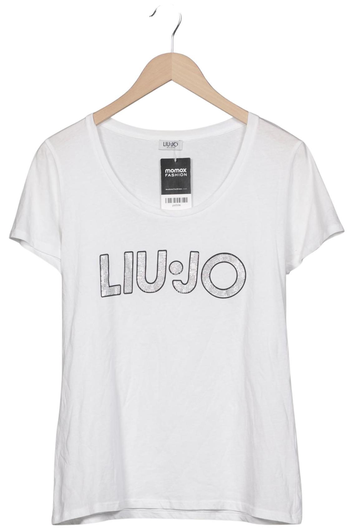 

LIU JO Damen T-Shirt, weiß, Gr. 38
