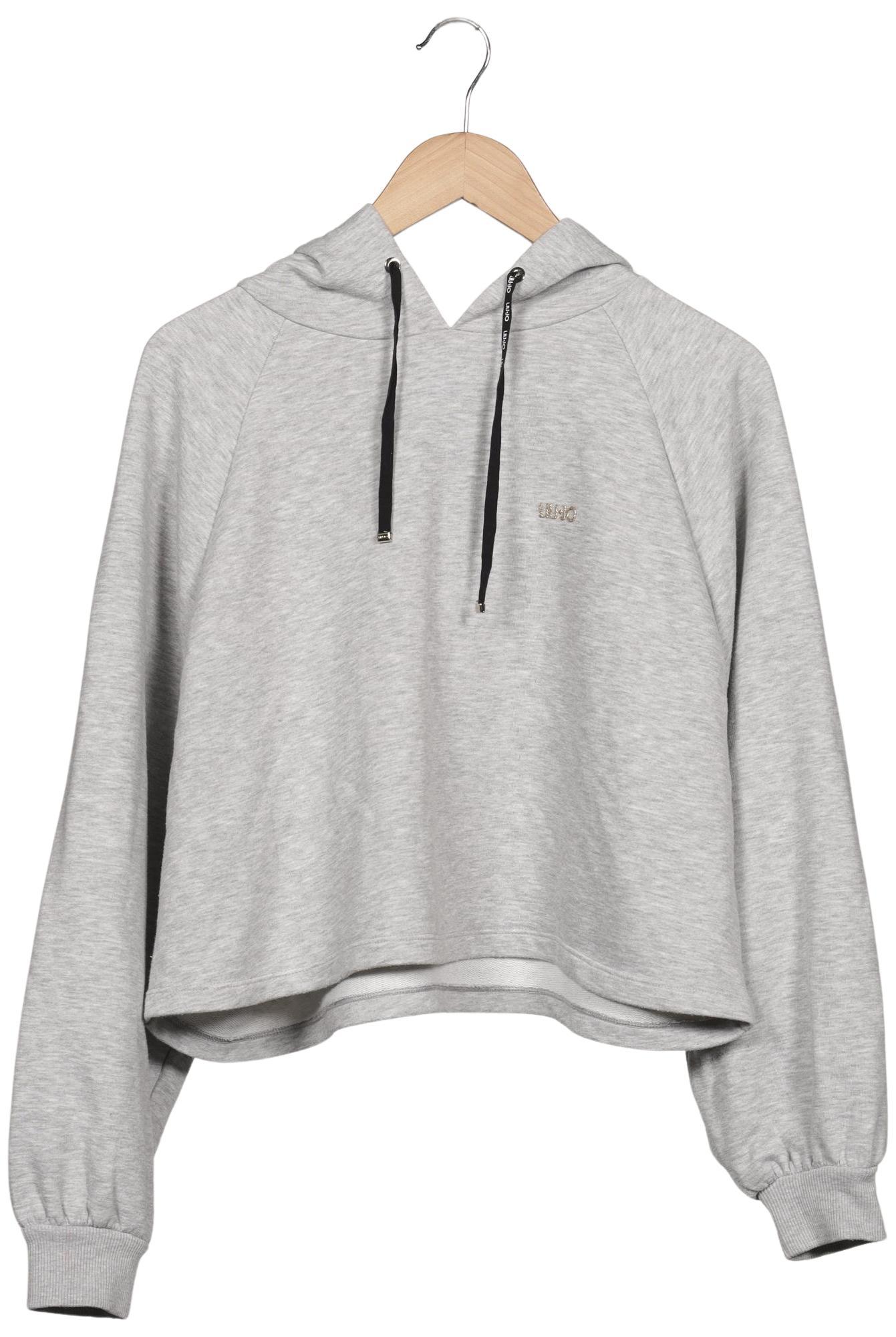 

LIU JO Damen Kapuzenpullover, grau, Gr. 46