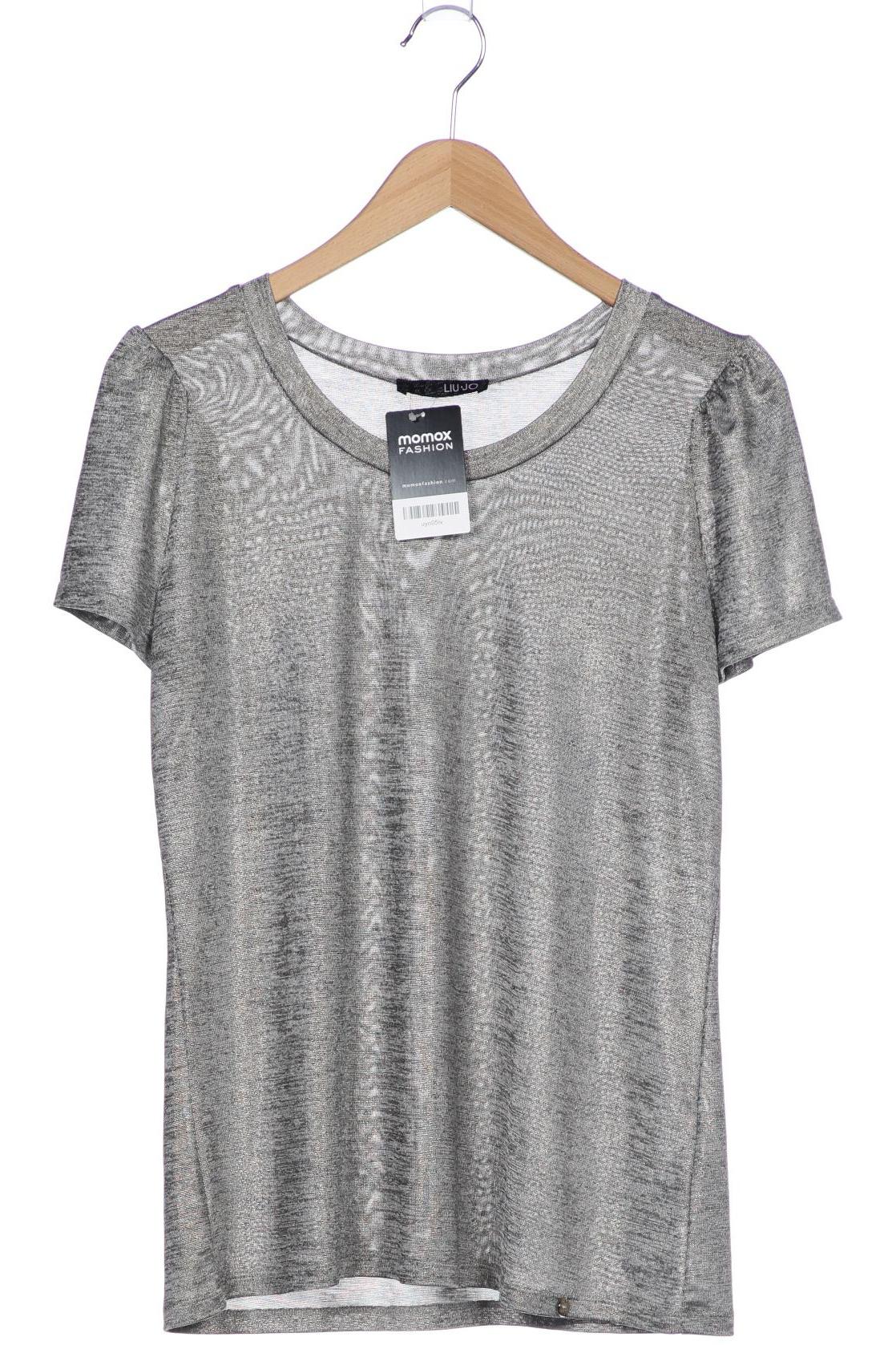 

LIU JO Damen T-Shirt, silber, Gr. 46