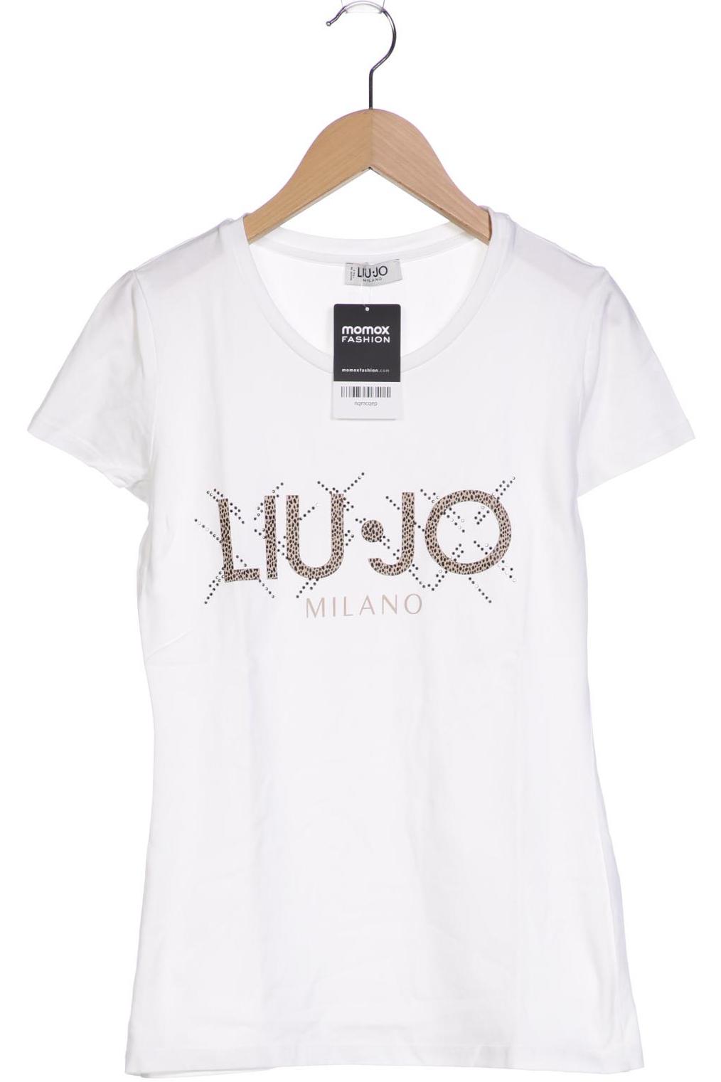 

LIU JO Damen T-Shirt, weiß, Gr. 36