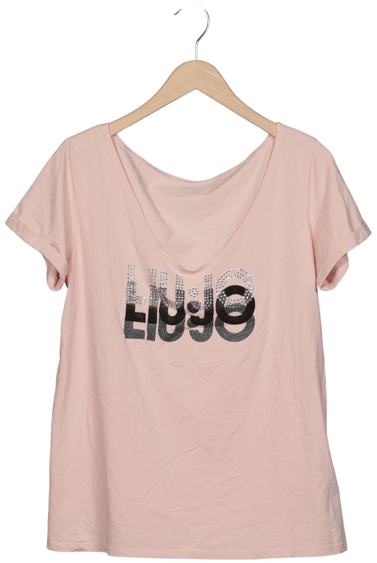 

LIU JO Damen T-Shirt, pink, Gr. 46