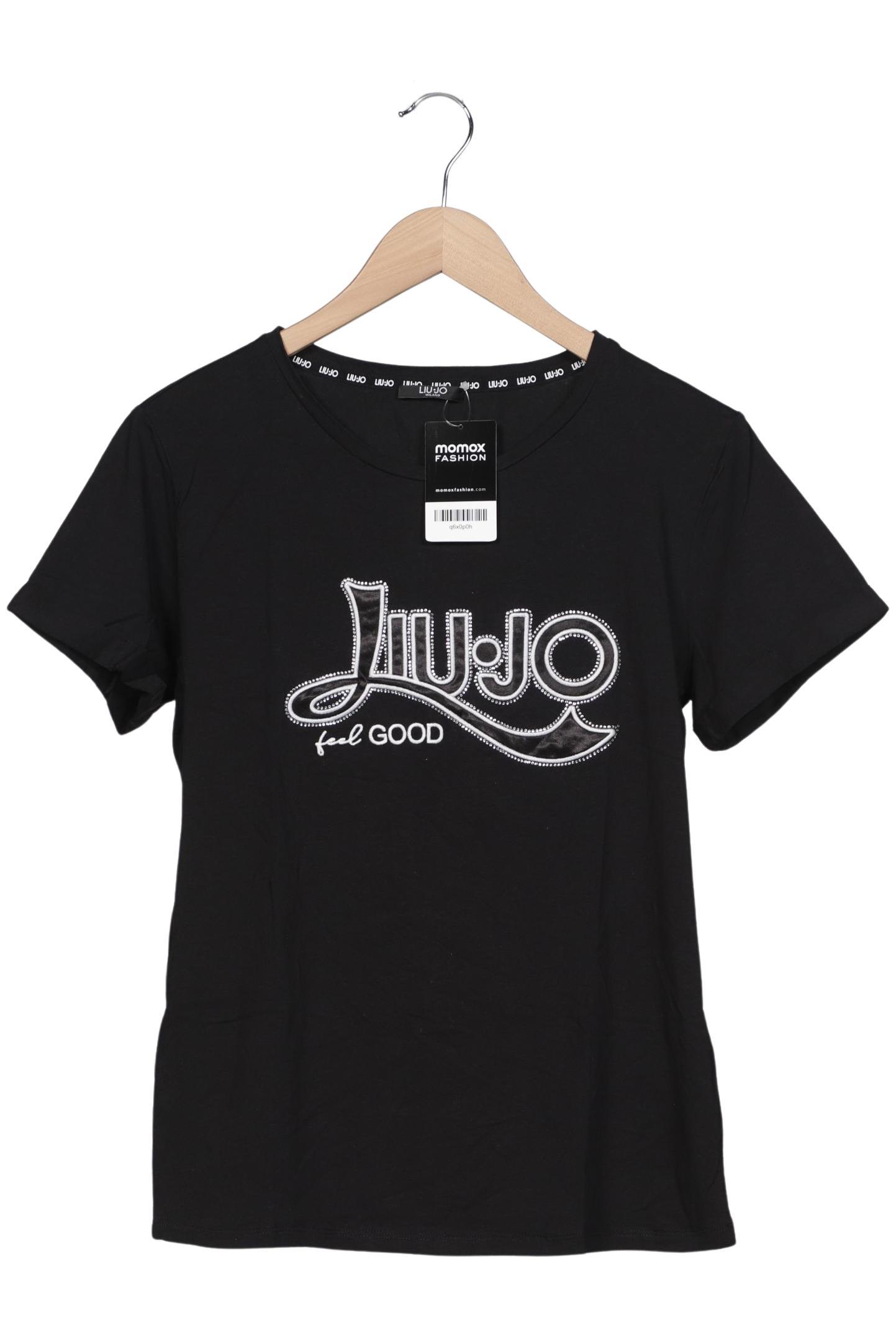

LIU JO Damen T-Shirt, schwarz, Gr. 38