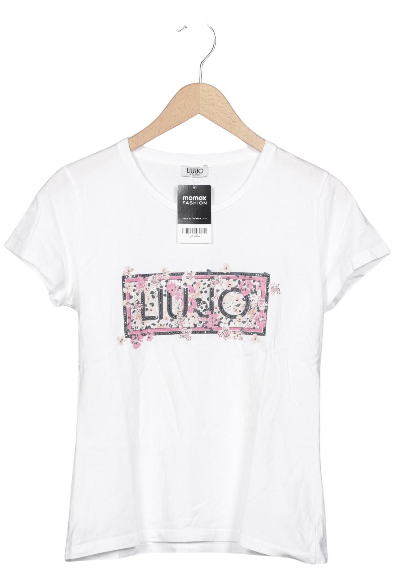 

LIU JO Damen T-Shirt, weiß, Gr. 36