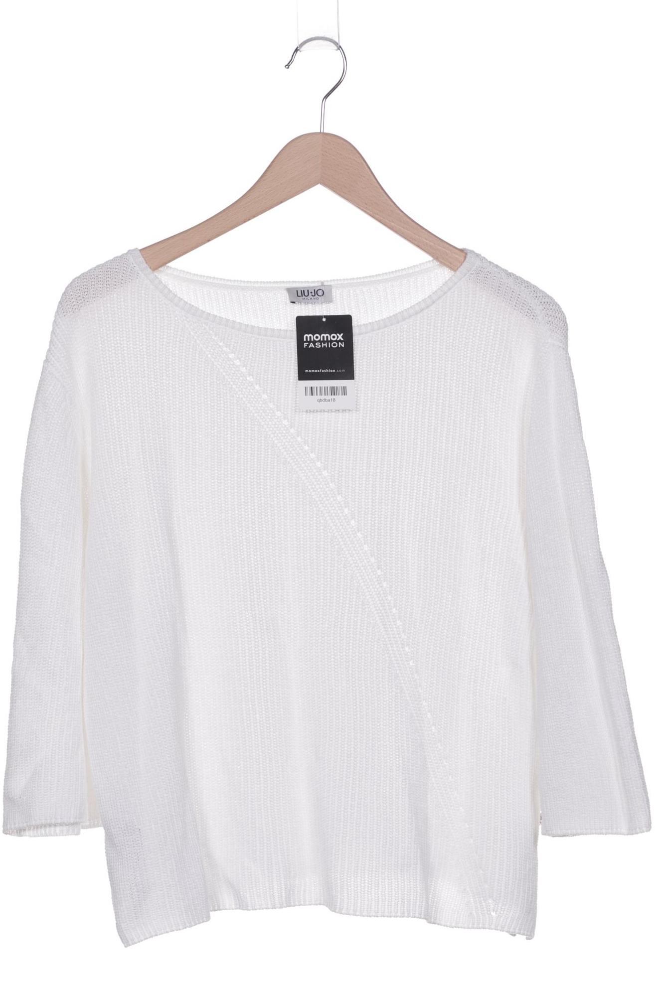 

LIU JO Damen Pullover, weiß, Gr. 38