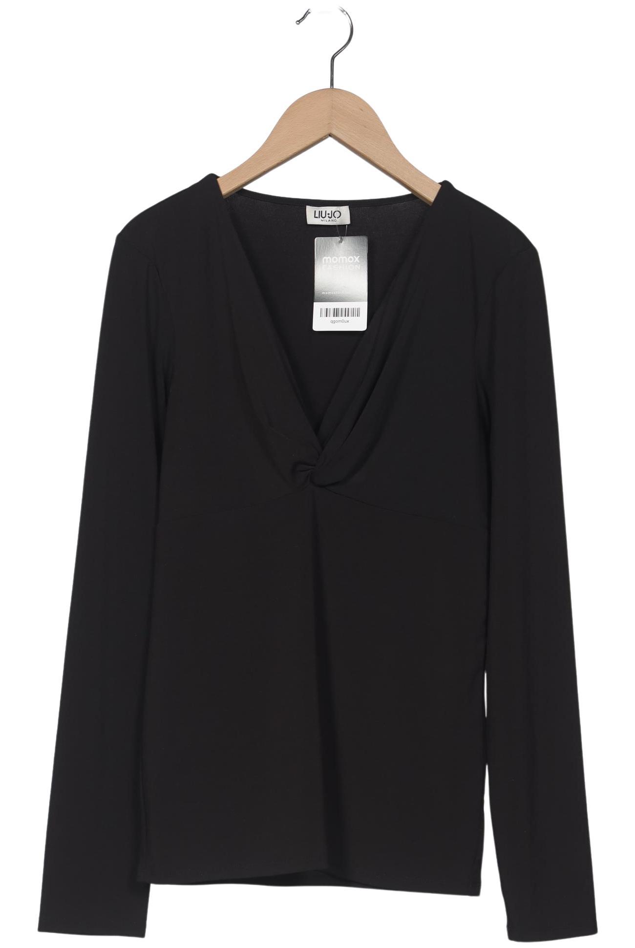 

LIU JO Damen Langarmshirt, schwarz, Gr. 36