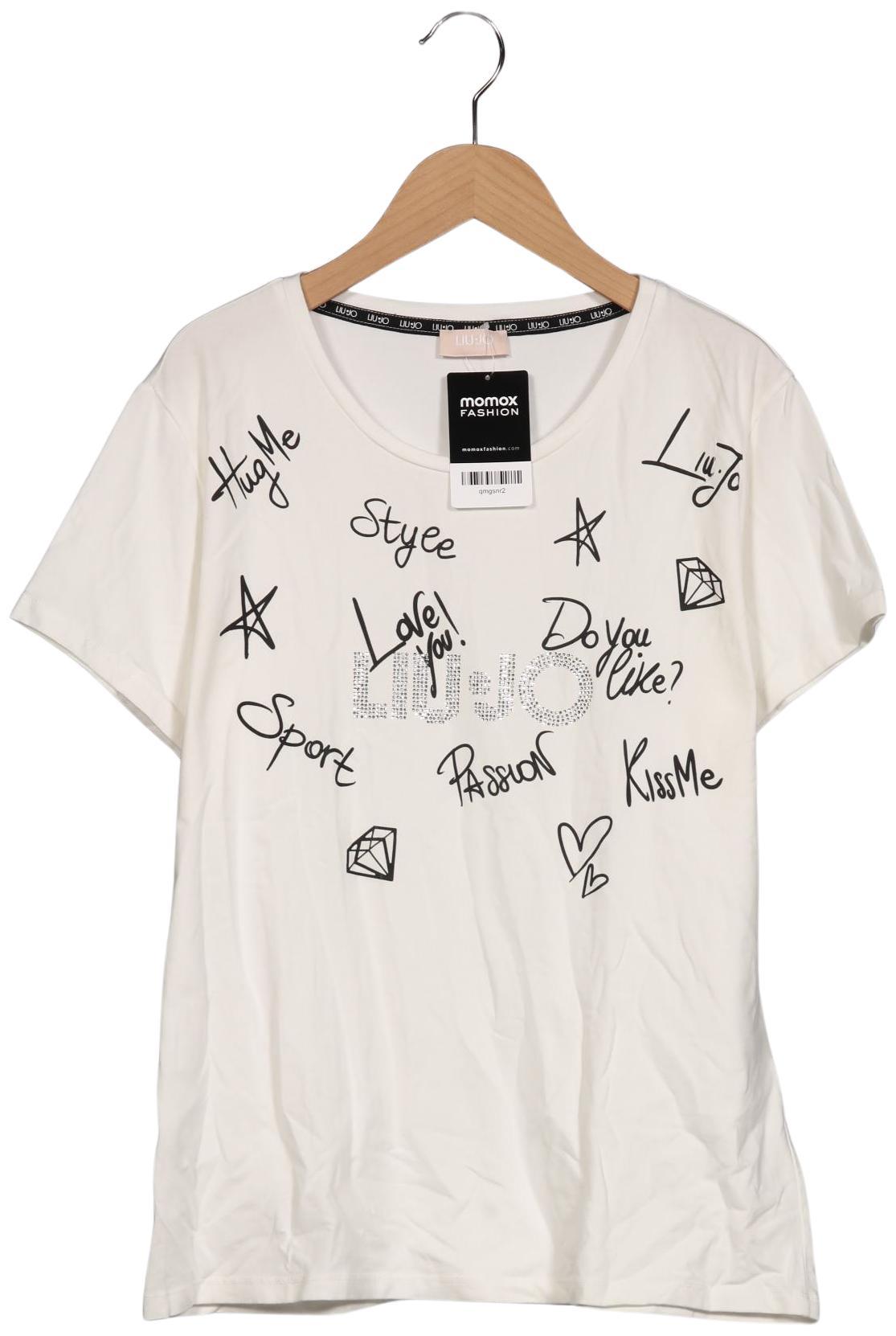 

LIU JO Damen T-Shirt, cremeweiß, Gr. 42