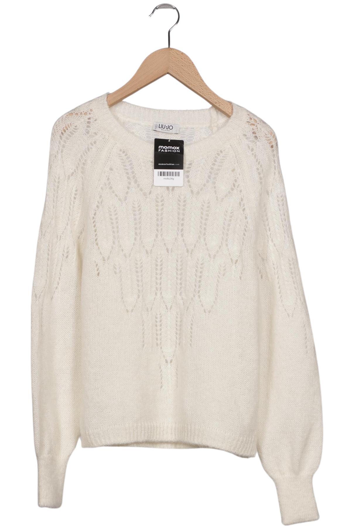 

LIU JO Damen Pullover, weiß, Gr. 34