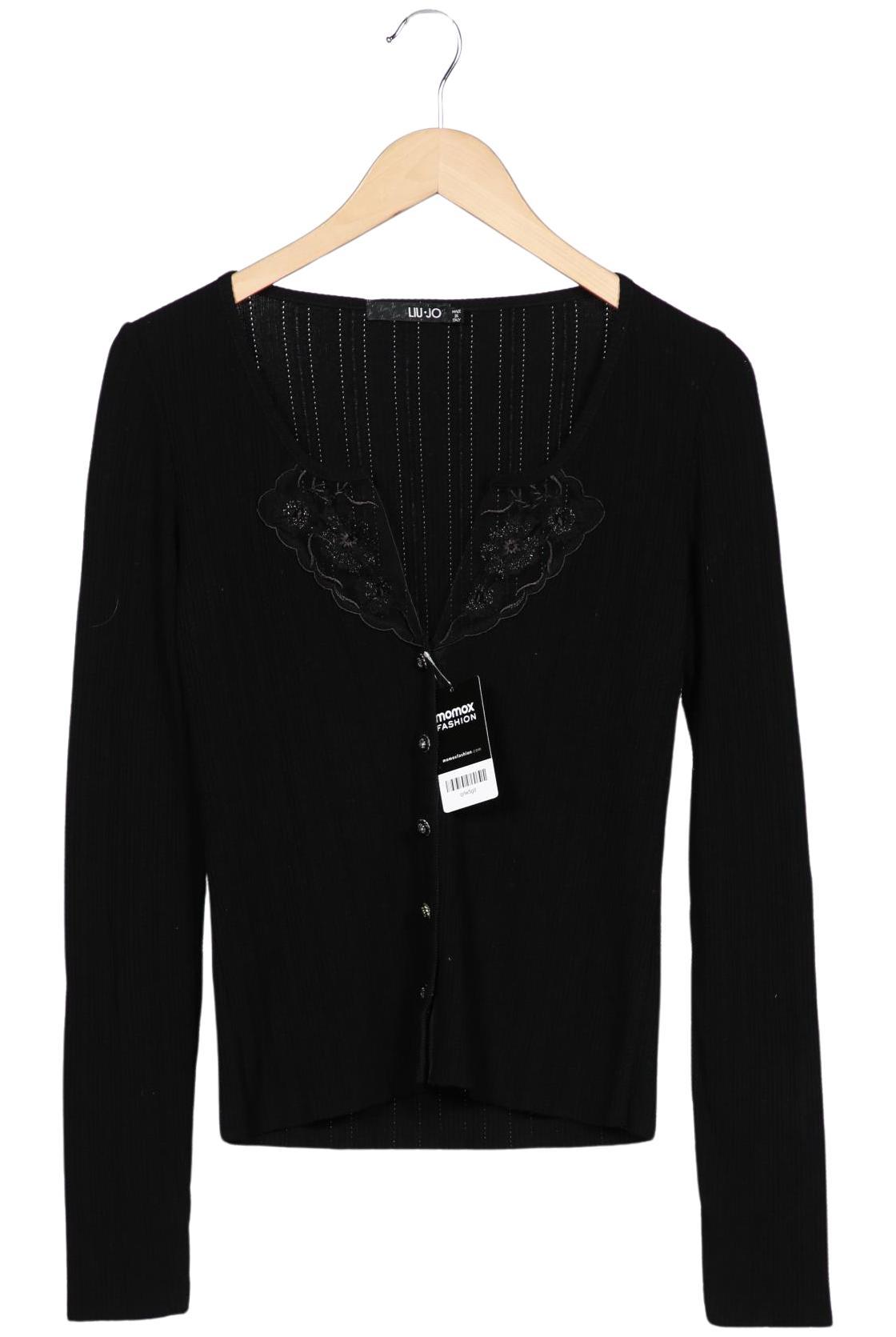 

LIU JO Damen Strickjacke, schwarz, Gr. 46
