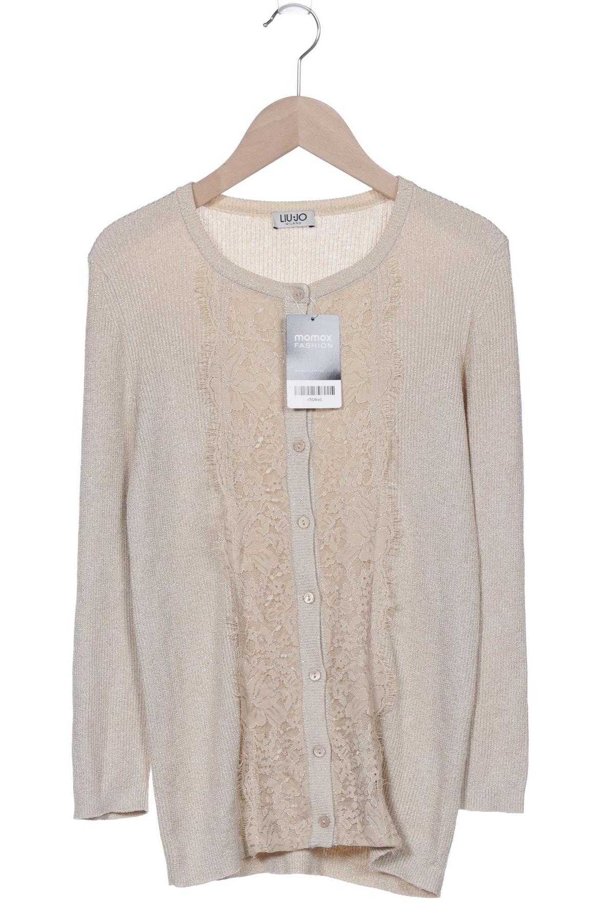

LIU JO Damen Strickjacke, beige, Gr. 36