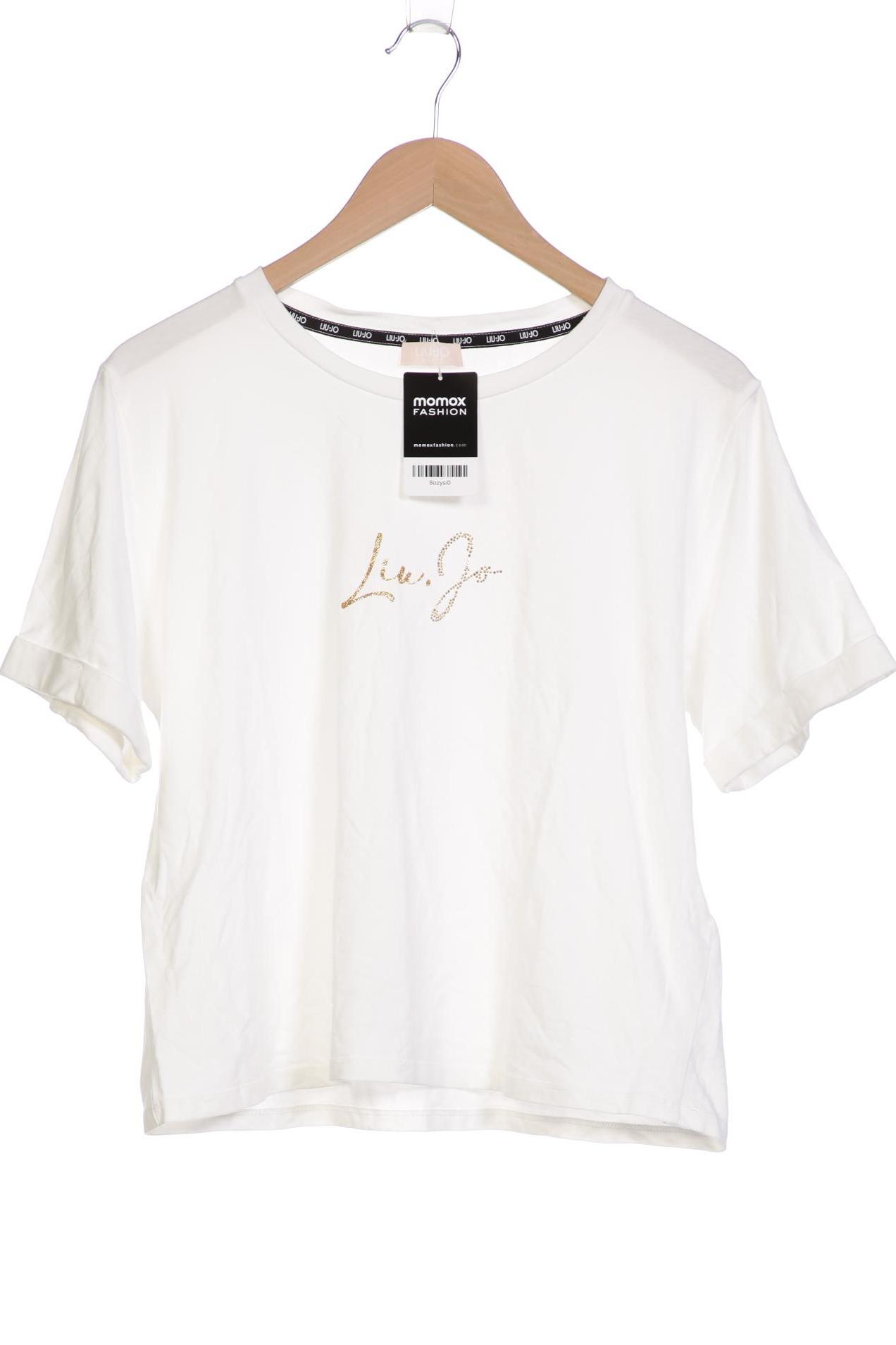 

LIU JO Damen T-Shirt, weiß, Gr. 44