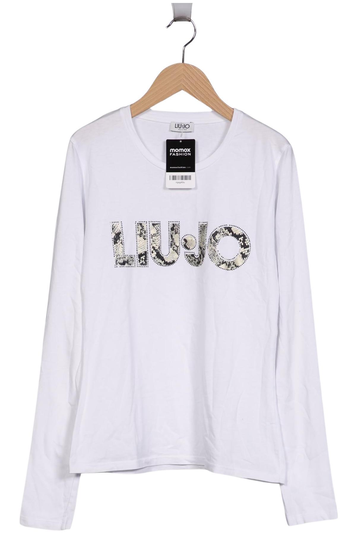 

LIU JO Damen Langarmshirt, weiß, Gr. 34