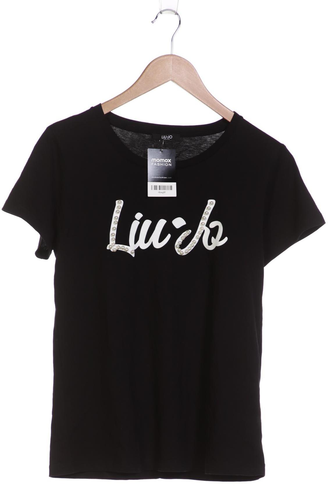

LIU JO Damen T-Shirt, schwarz, Gr. 36