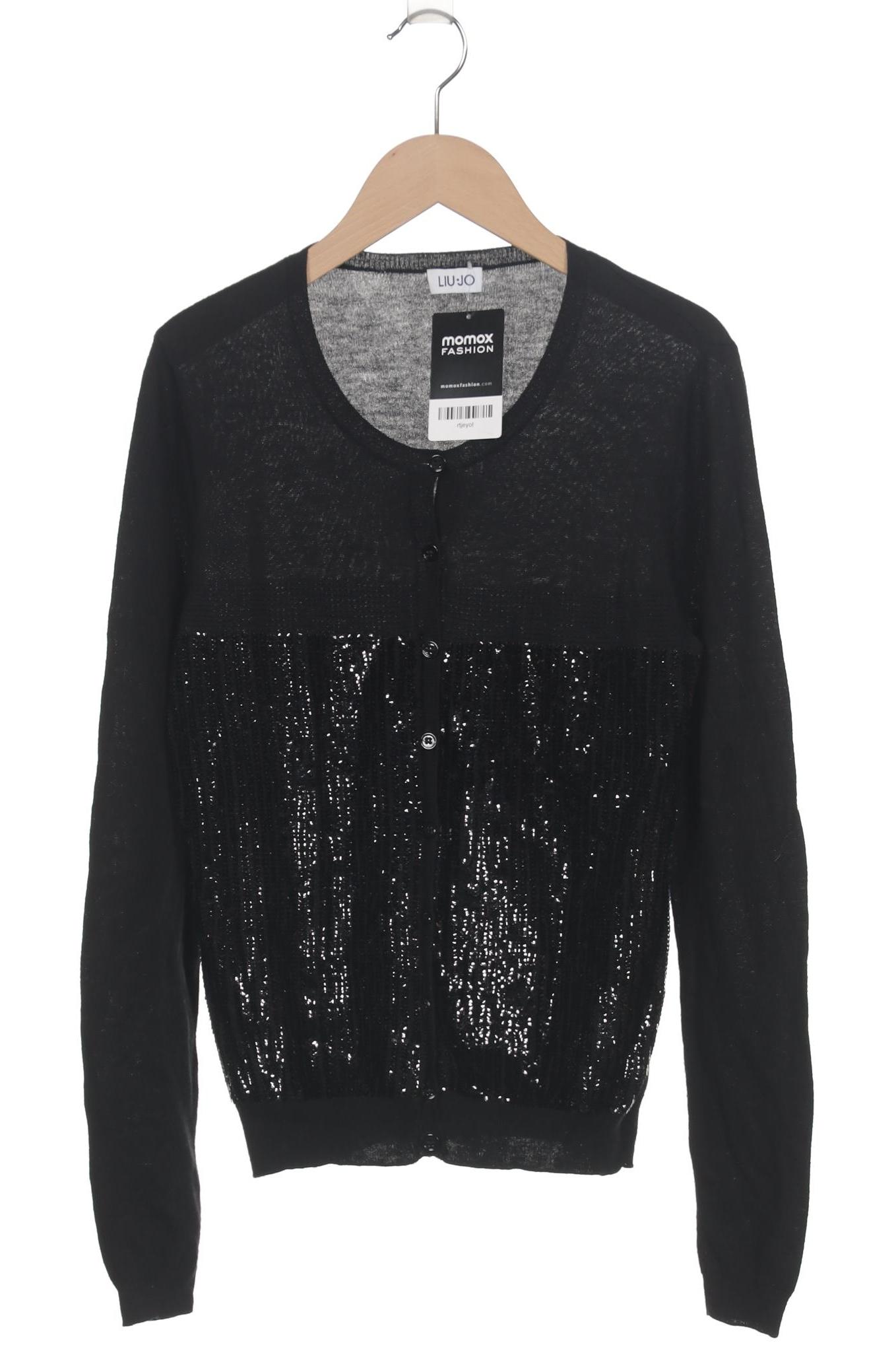 

LIU JO Damen Strickjacke, schwarz, Gr. 36