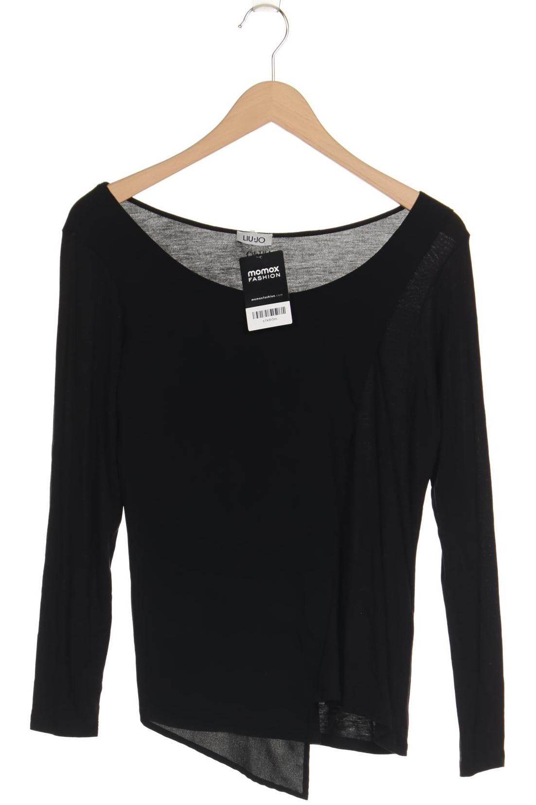 

LIU JO Damen Langarmshirt, schwarz, Gr. 38