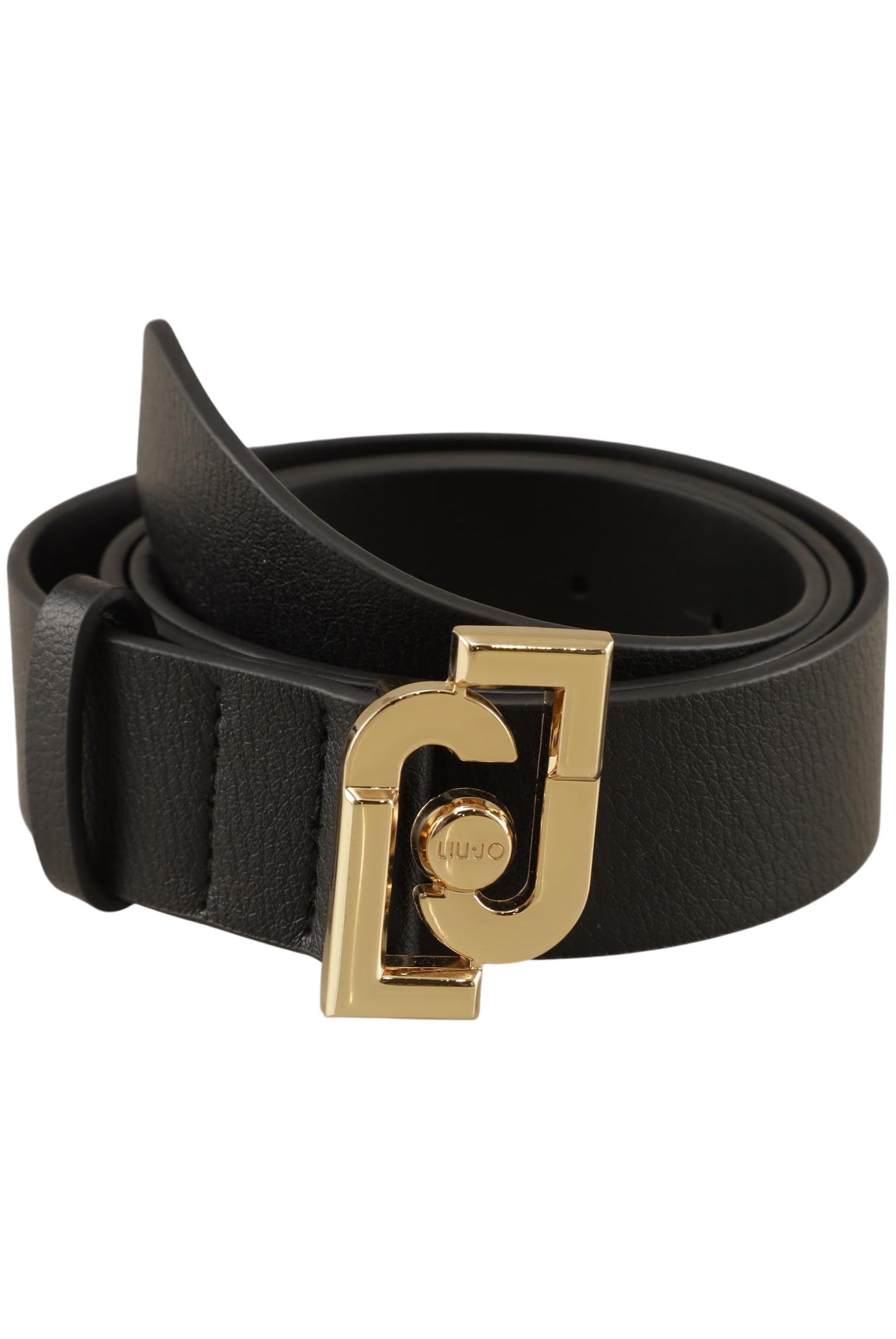 

LIU JO Damen Gürtel, schwarz, Gr. 80