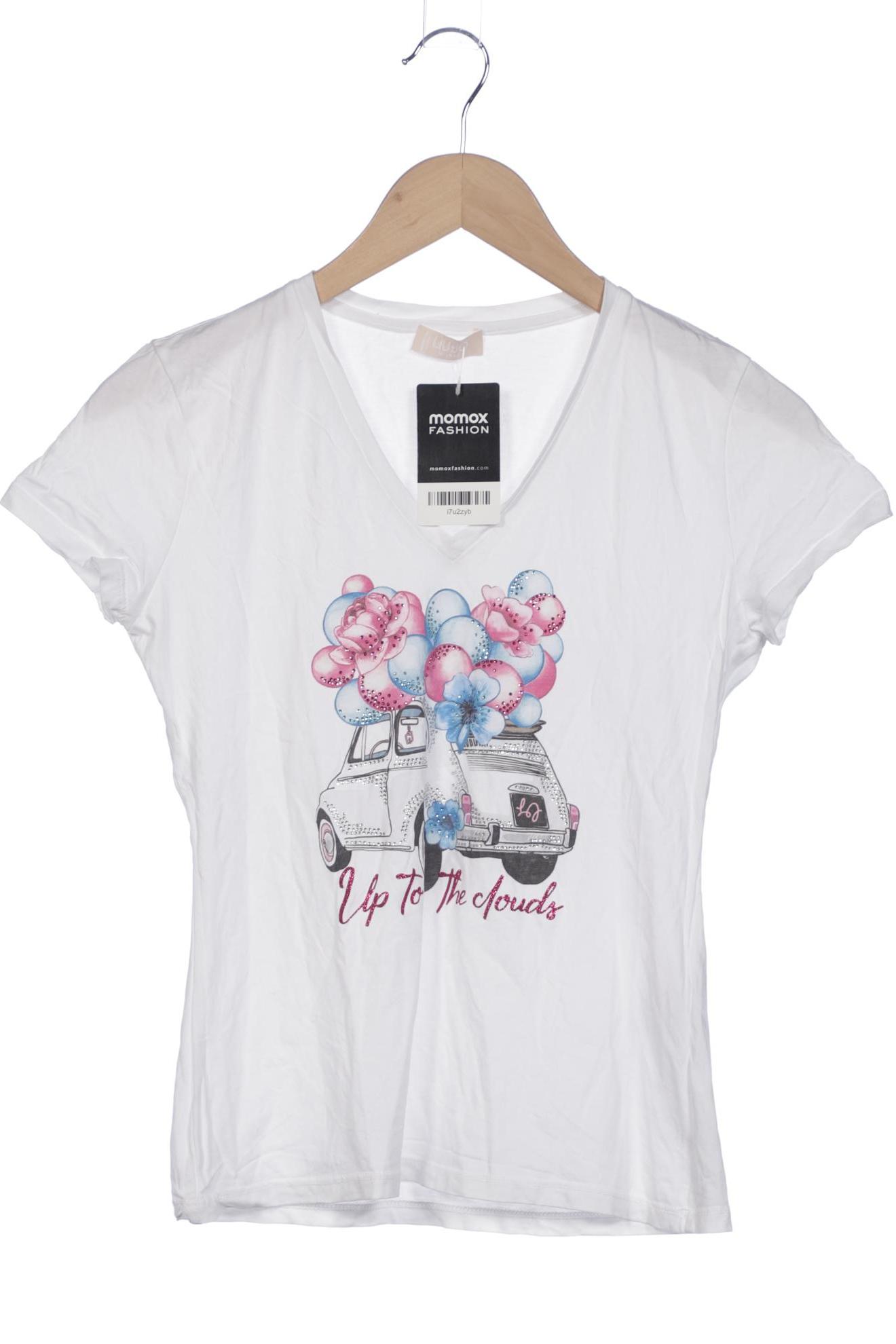 

LIU JO Damen T-Shirt, weiß, Gr. 34