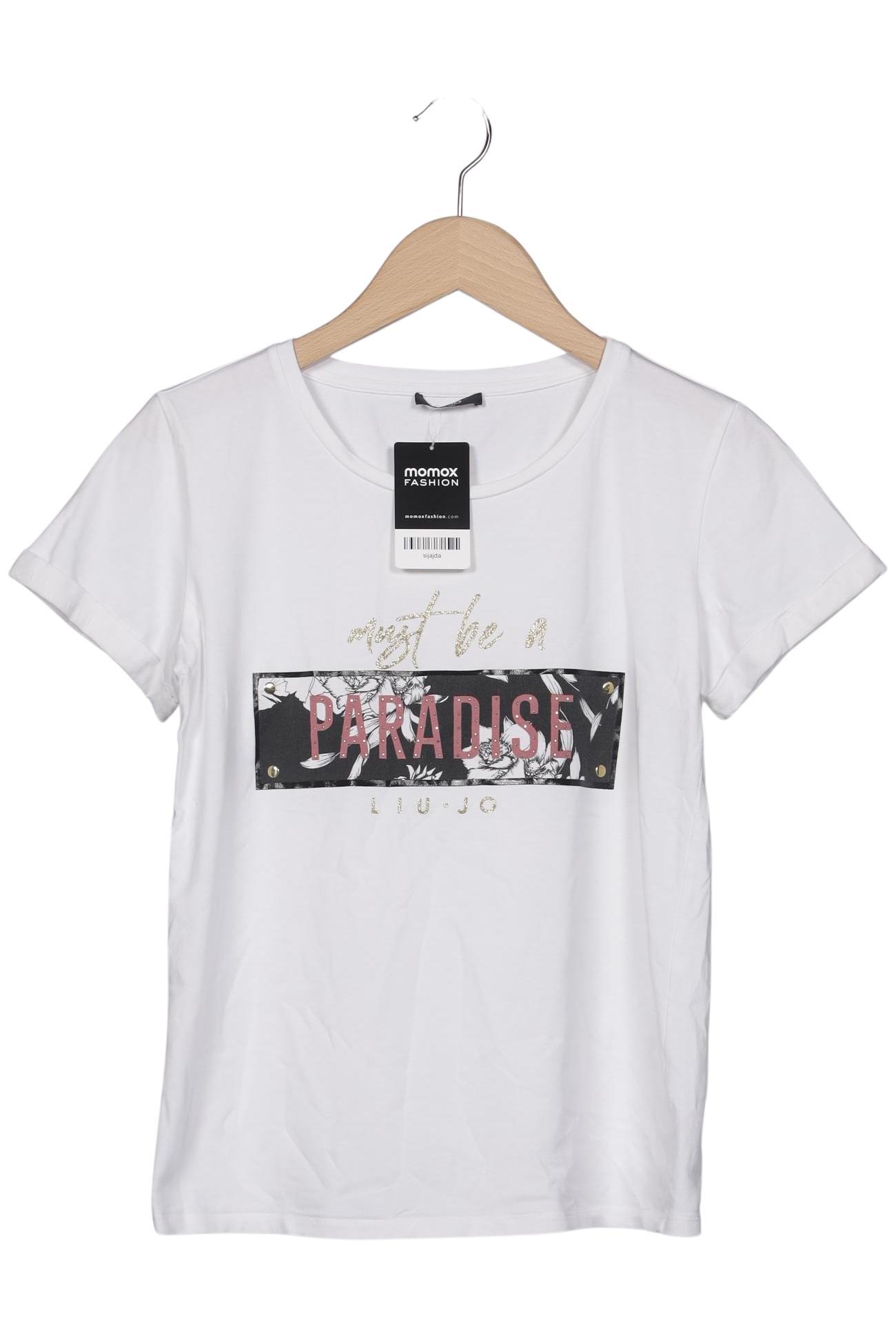 

LIU JO Damen T-Shirt, weiß, Gr. 36
