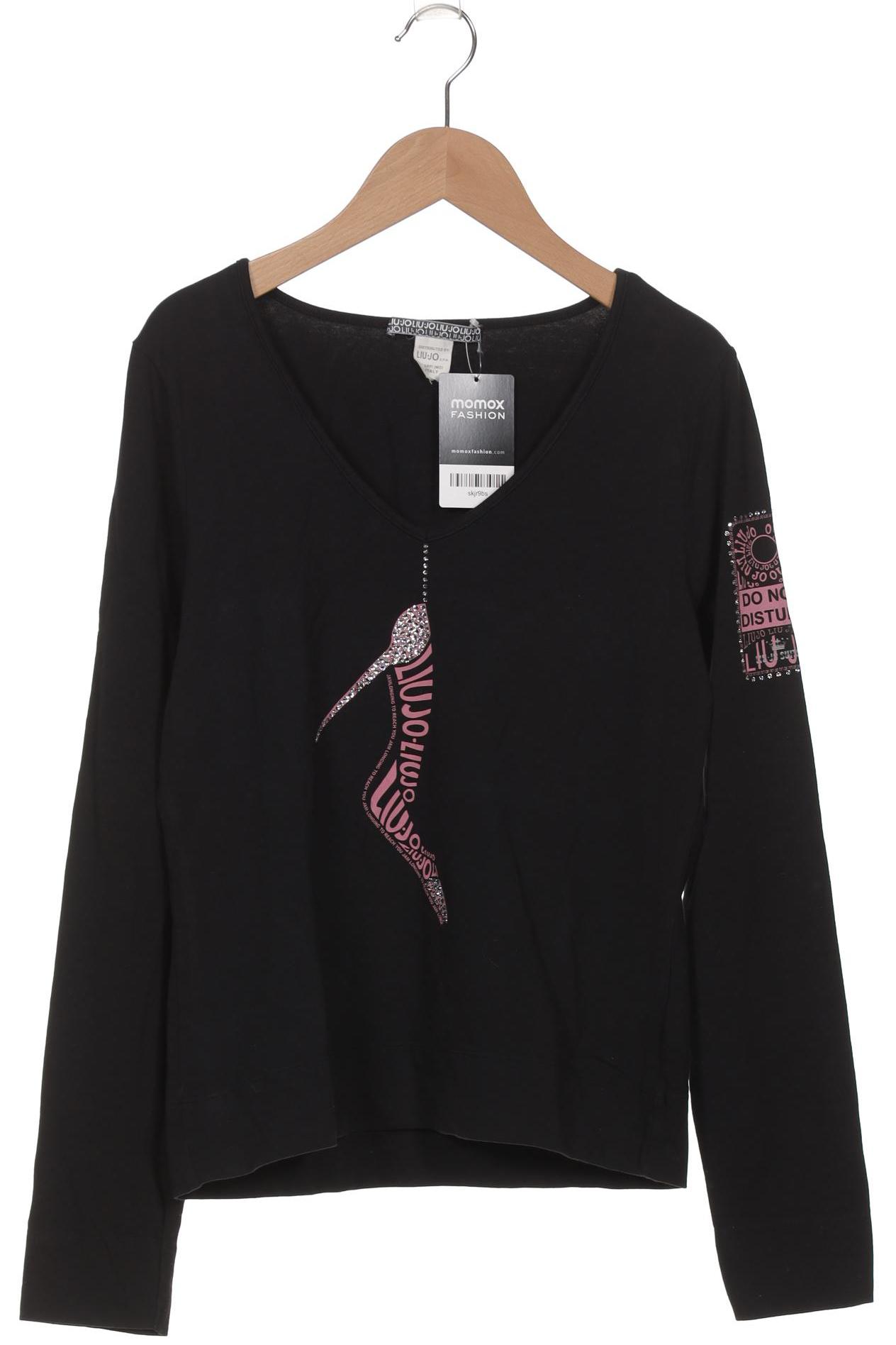 

LIU JO Damen Langarmshirt, schwarz, Gr. 38