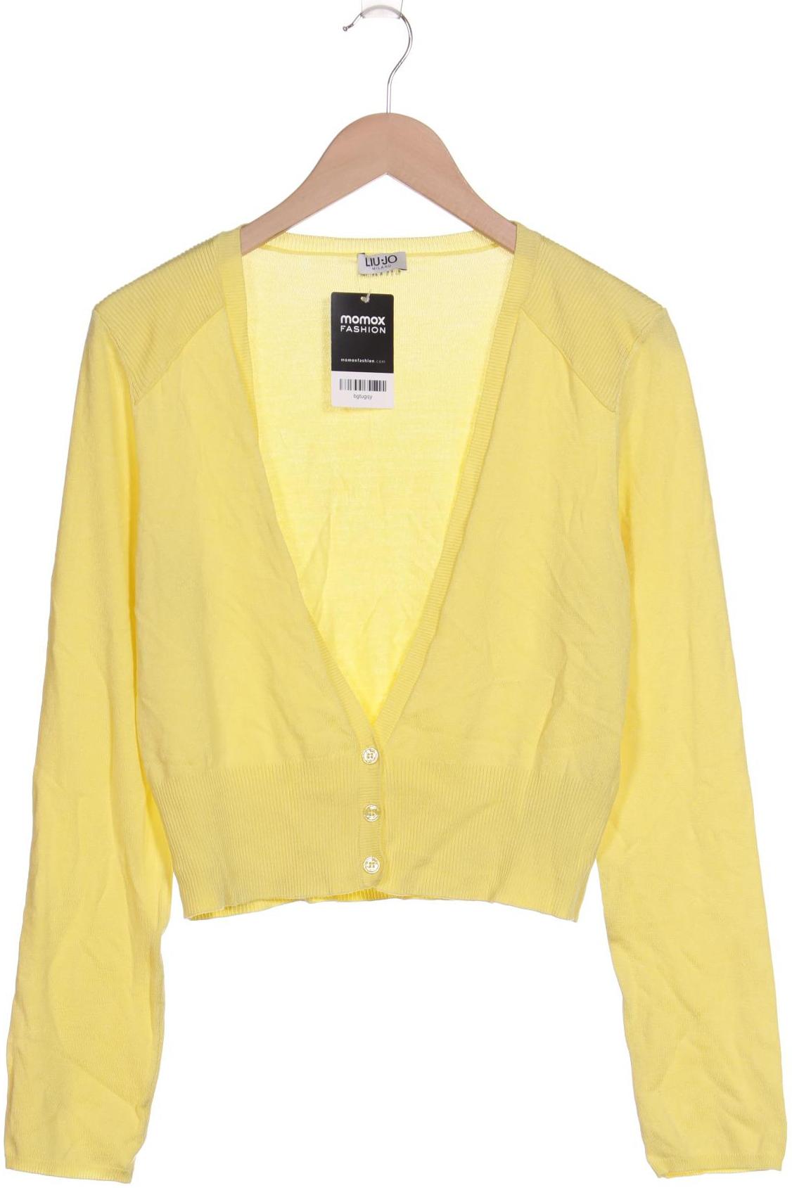 

LIU JO Damen Strickjacke, gelb, Gr. 42