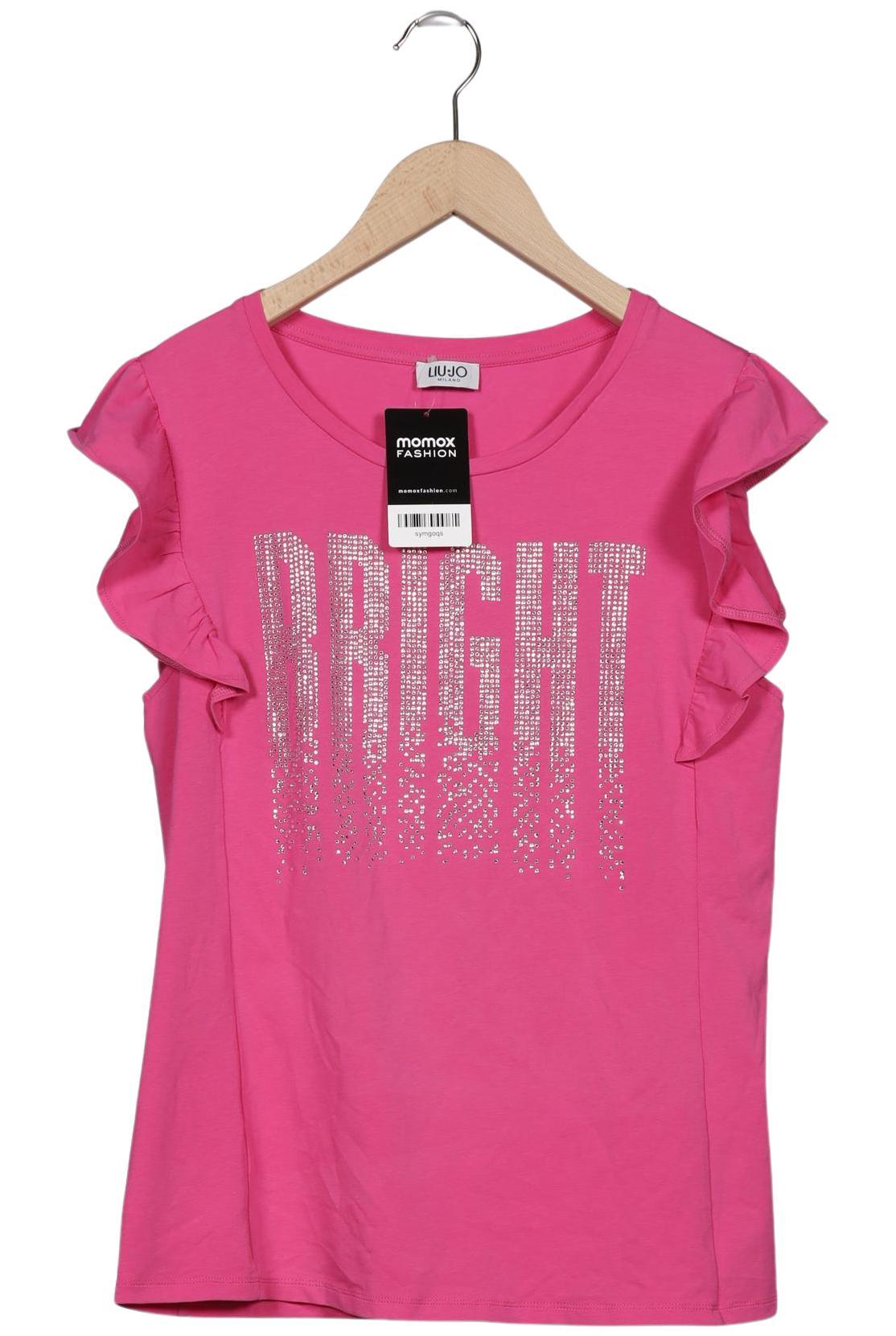 

LIU JO Damen T-Shirt, pink, Gr. 36
