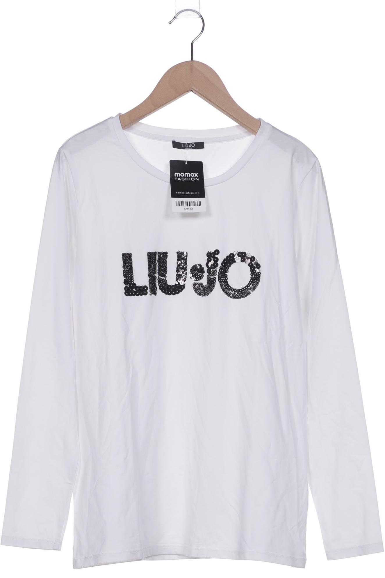 

LIU JO Damen Langarmshirt, weiß, Gr. 36